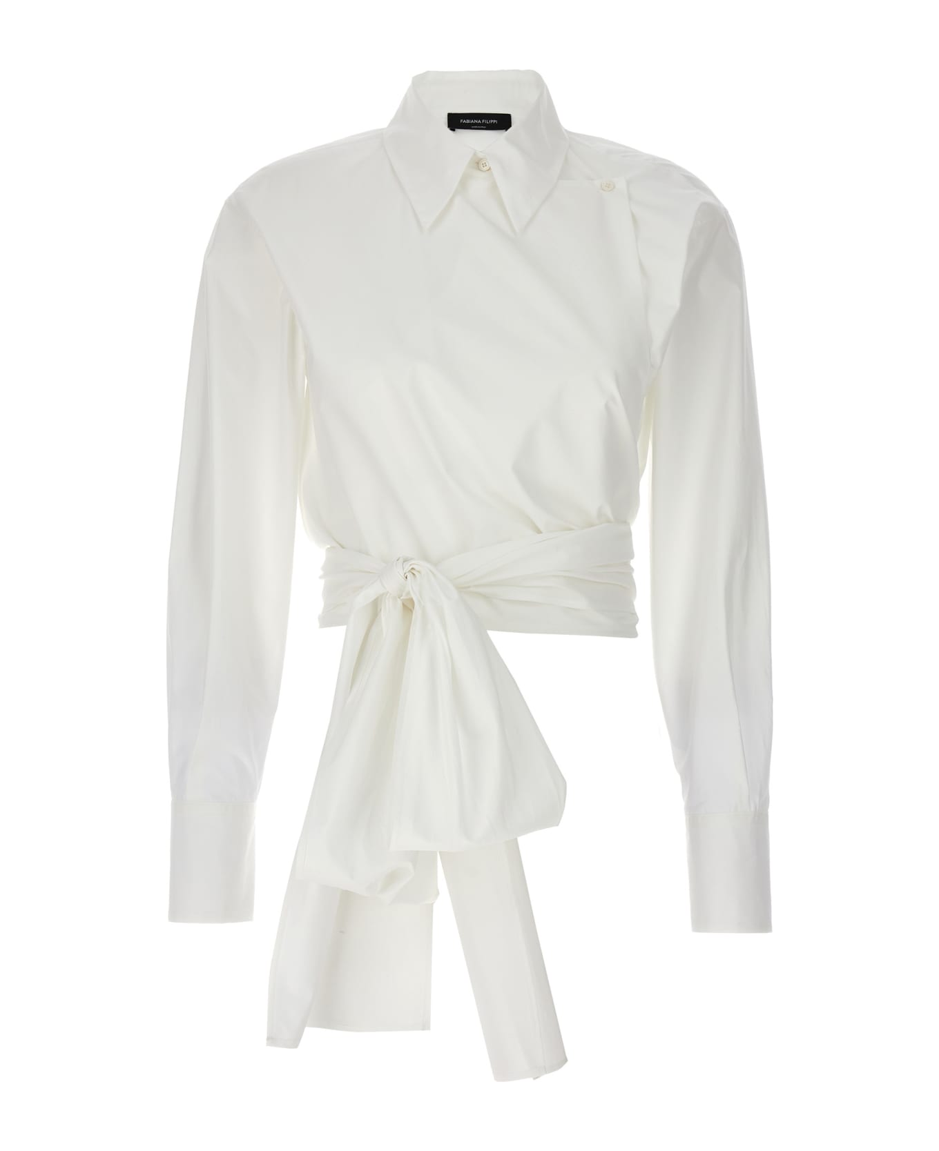 Fabiana Filippi Knot Shirt - White