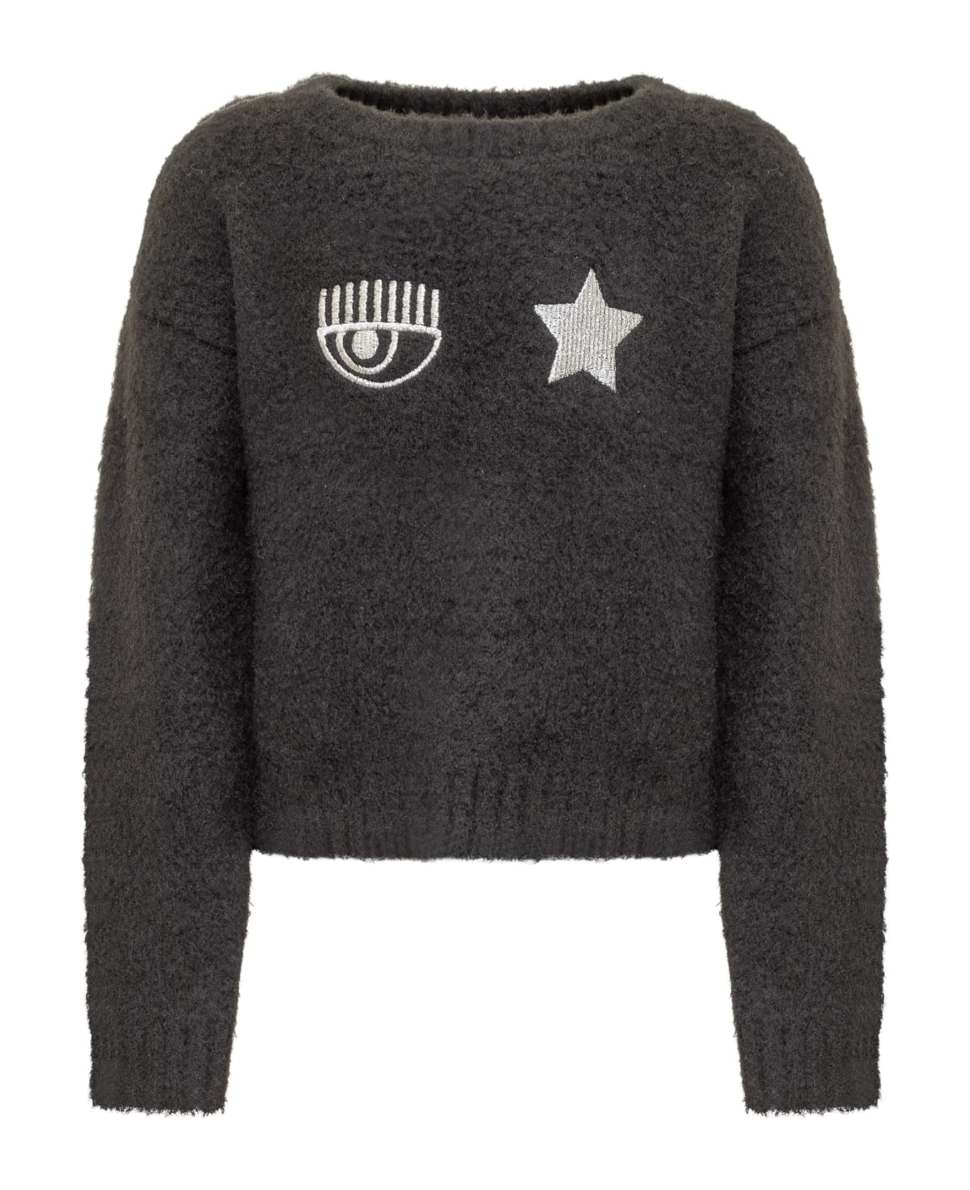 Chiara Ferragni Peluche Sweater - NERO ニットウェア＆スウェットシャツ