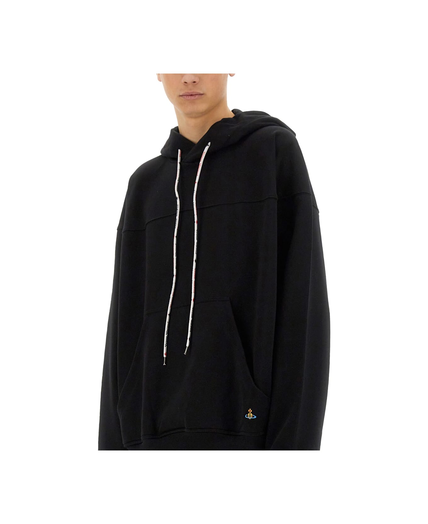 Vivienne Westwood "orb" Sweatshirt - BLACK