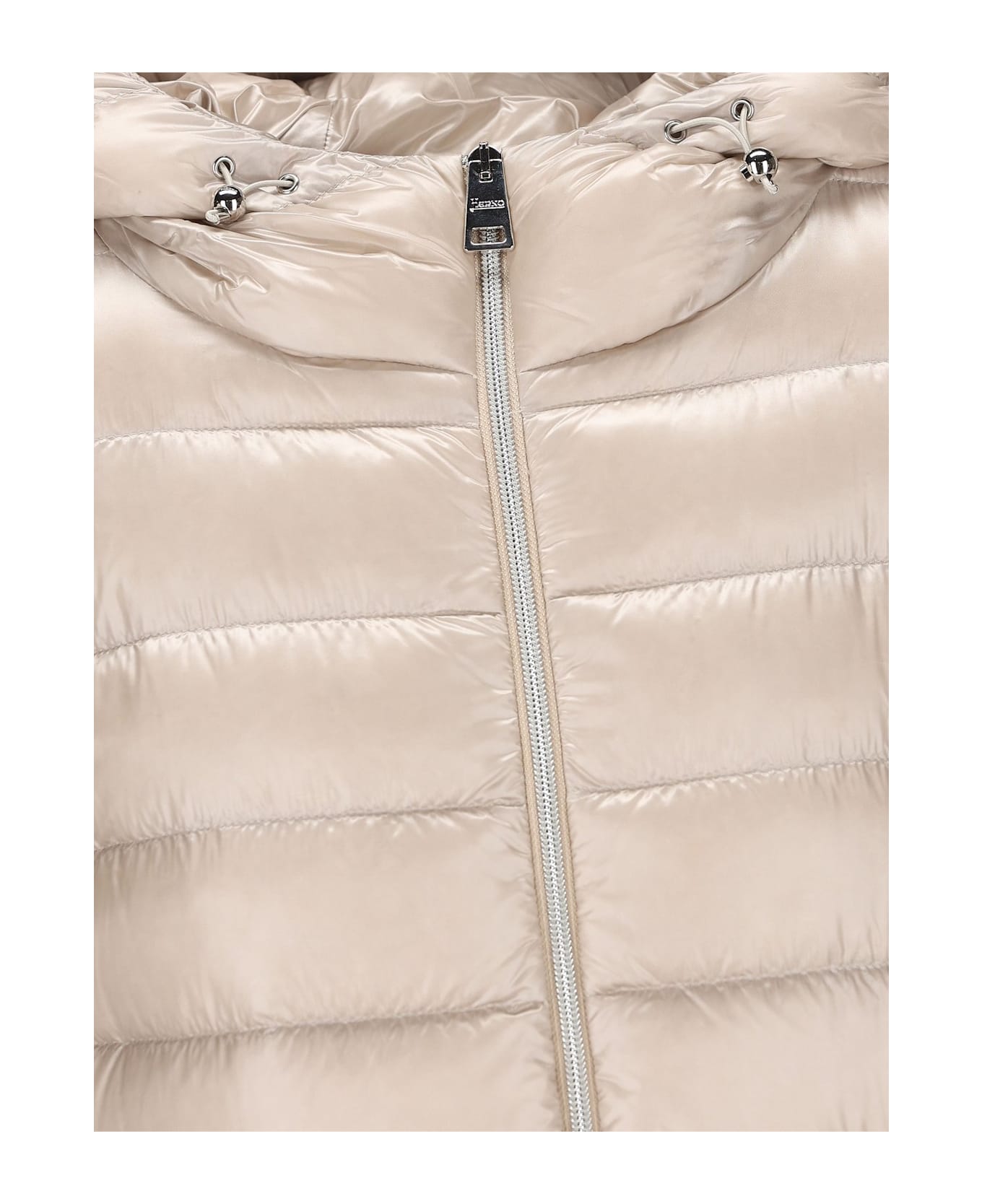Herno Drawstring Hooded Puffer Parka Herno - Chantilly