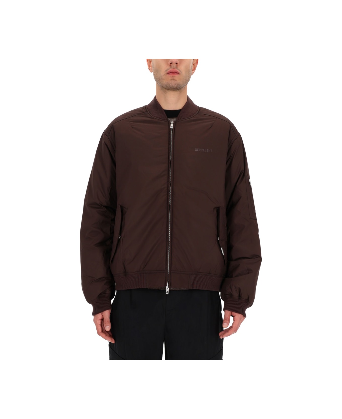 REPRESENT Bomber Jacket 'smart' - NERO