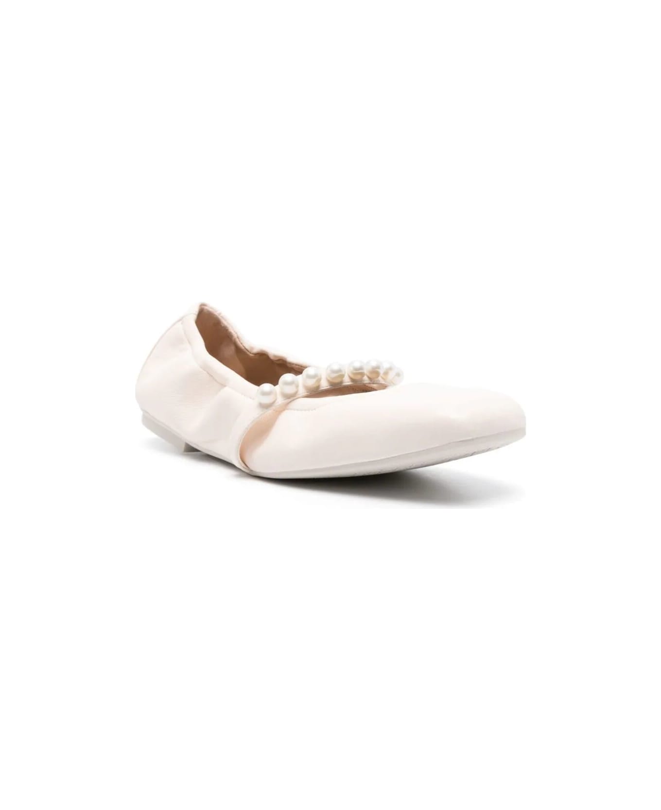 Stuart Weitzman Goldie Ballet Flat - Seashell フラットシューズ