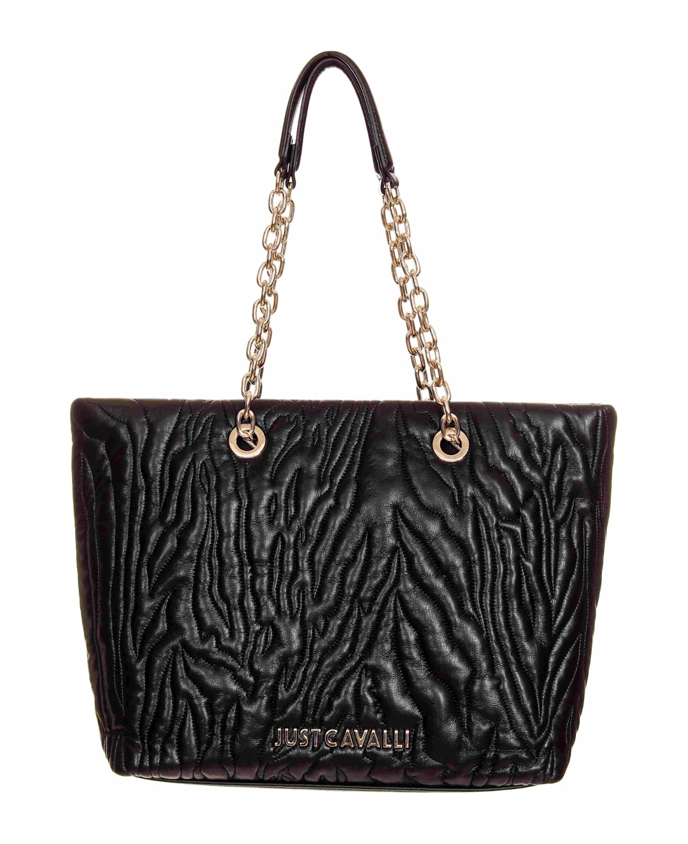 Just Cavalli Tote Bag - Black