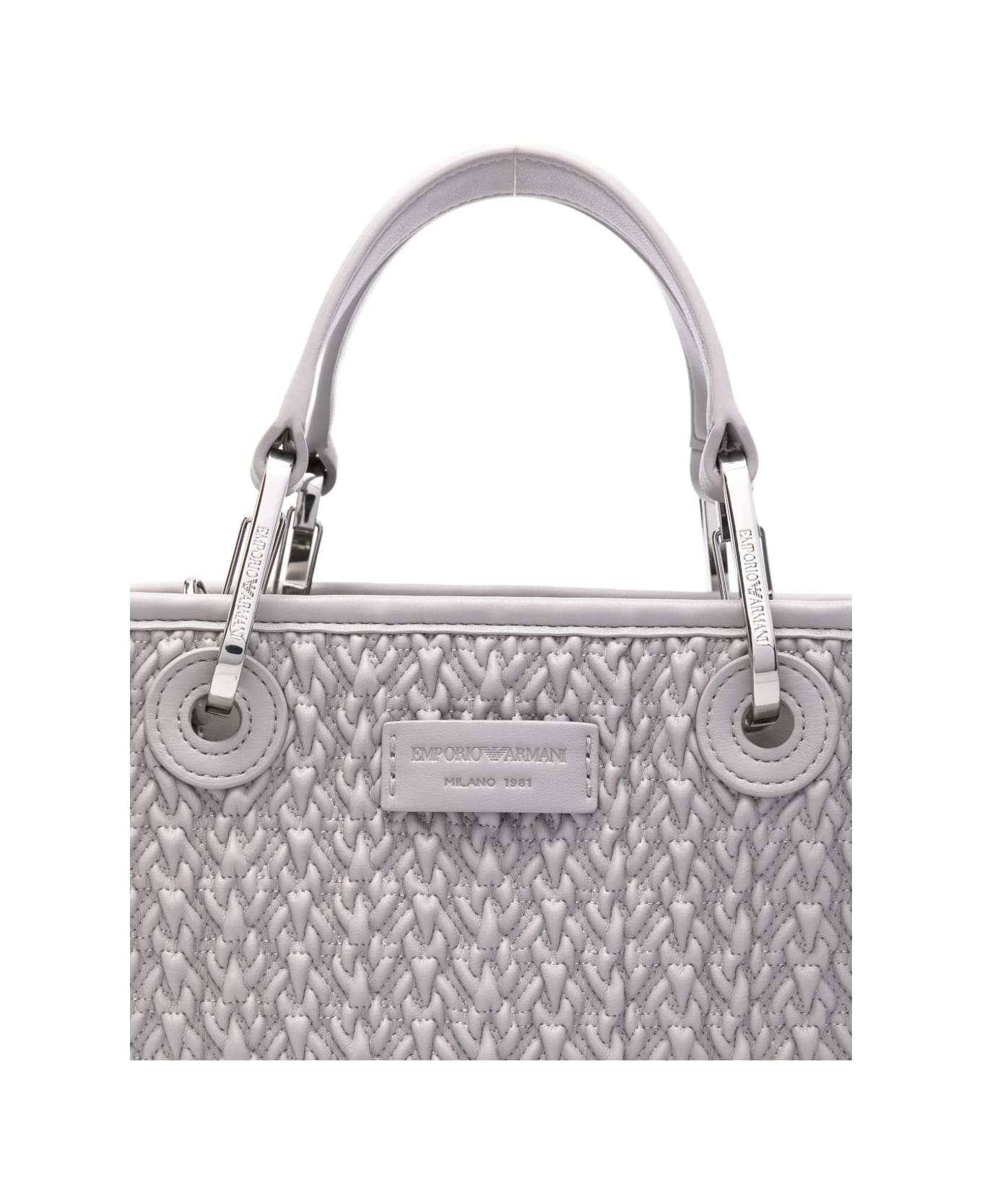 Emporio Armani Myea Small Shopping Bag - Grey