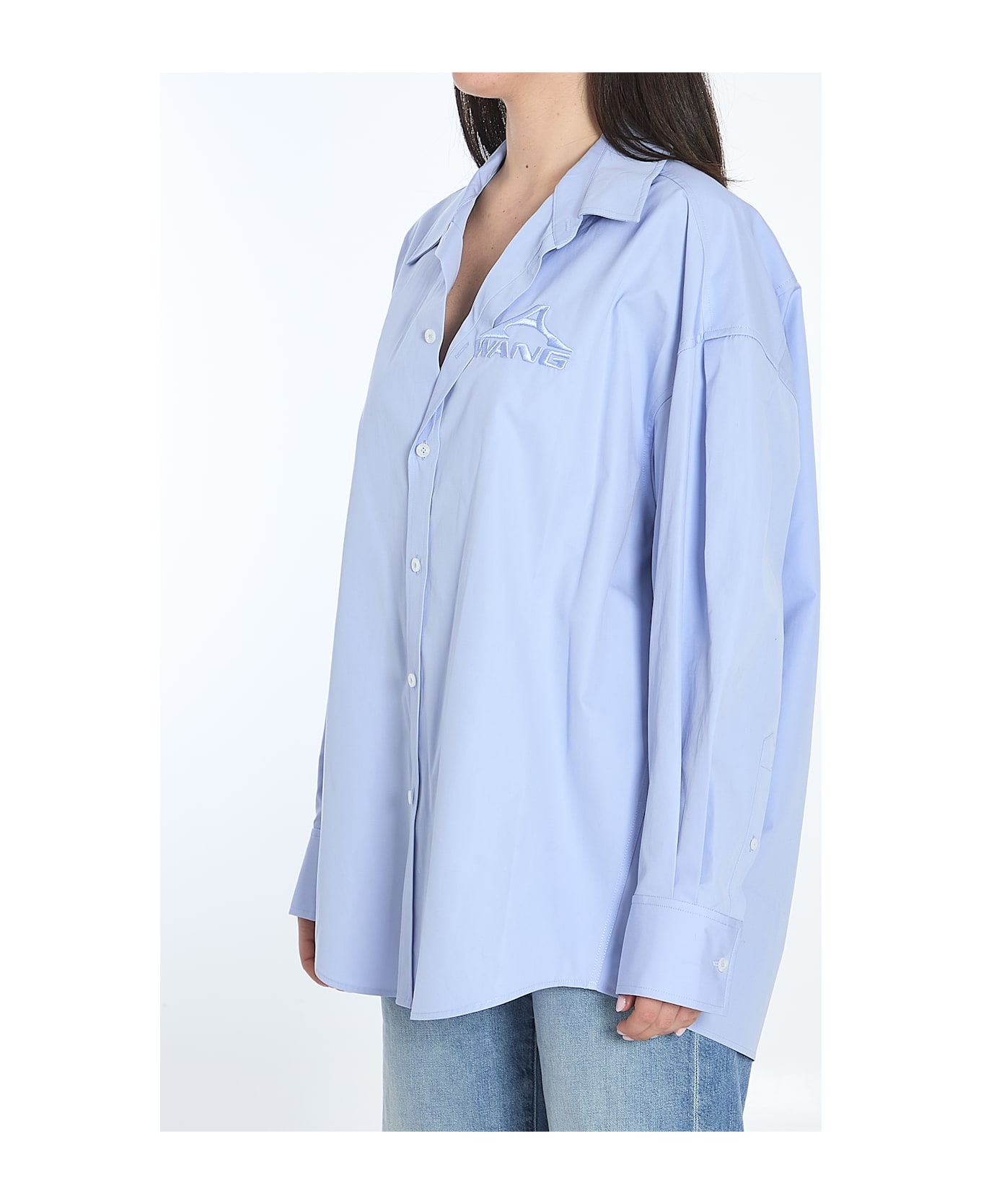Alexander Wang Oversized Shirt - BLUE
