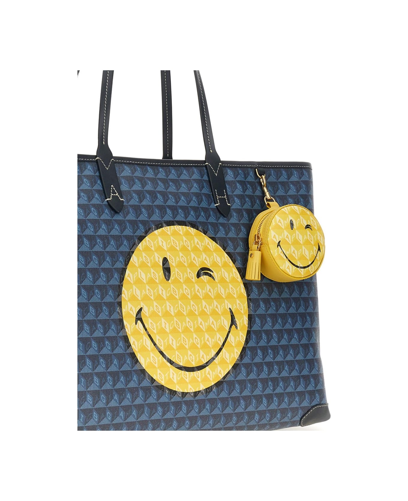 Anya Hindmarch Ear Pods Pouch "wink" - YELLOW