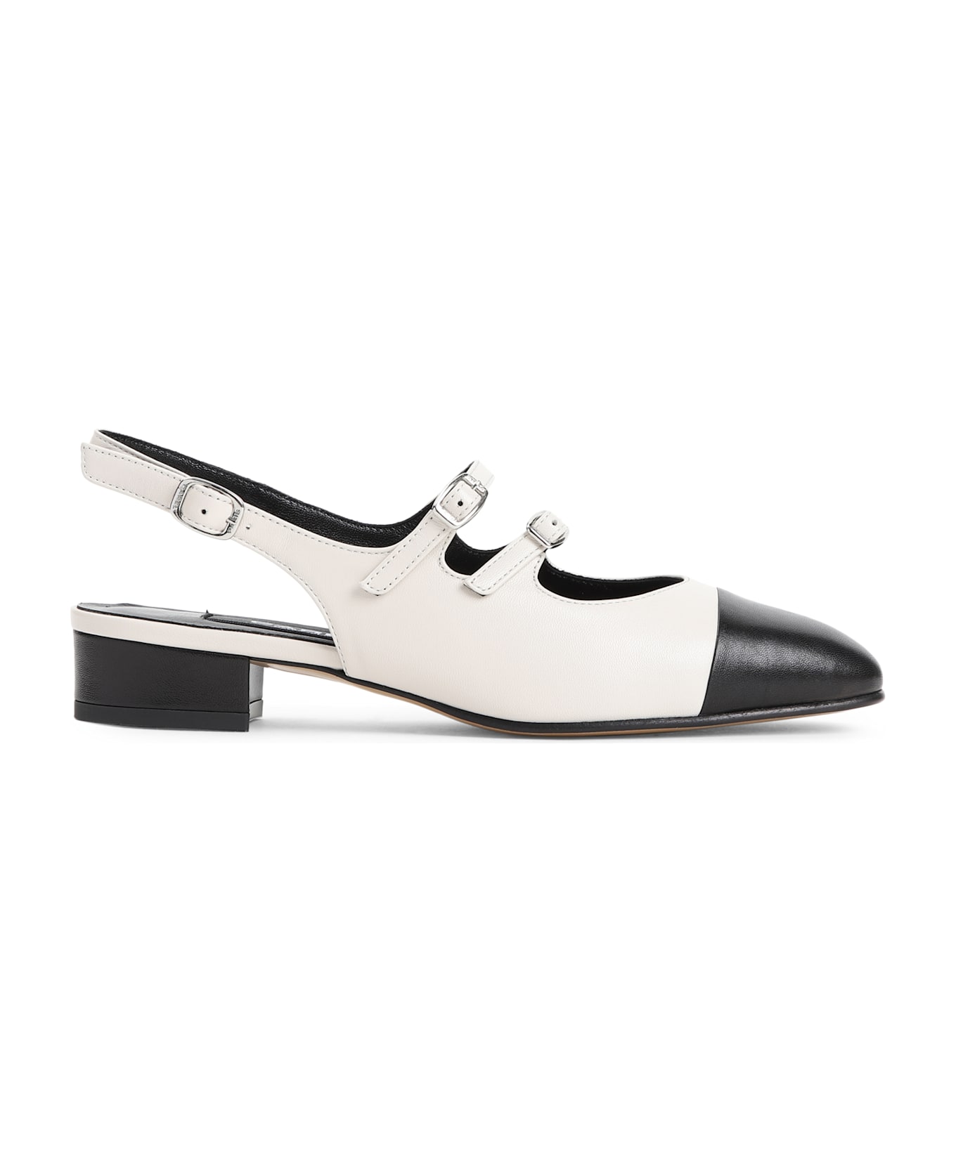 Carel Abricot 24 Mules - Beige Black