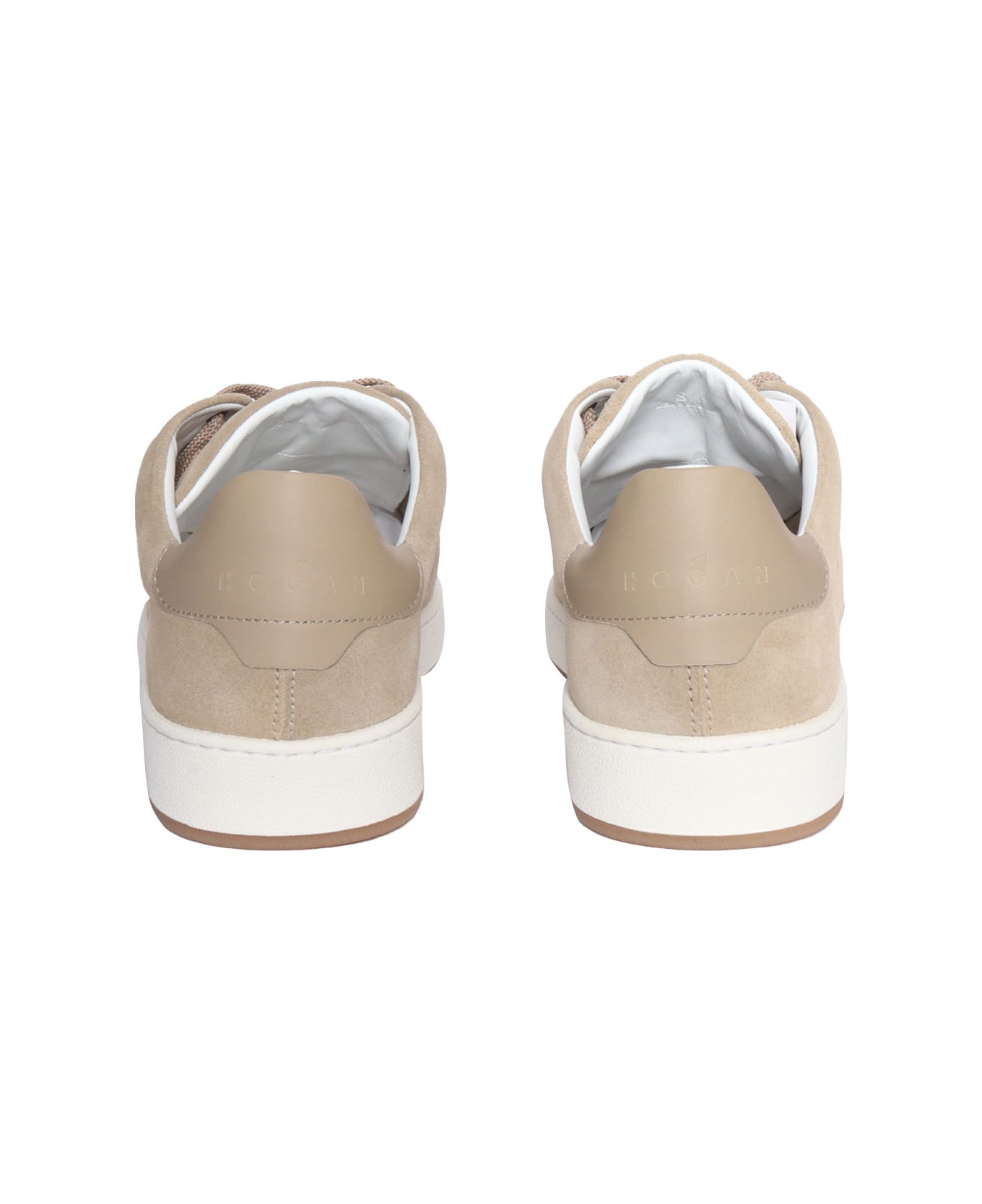 Hogan H672 H Sneakers - BEIGE