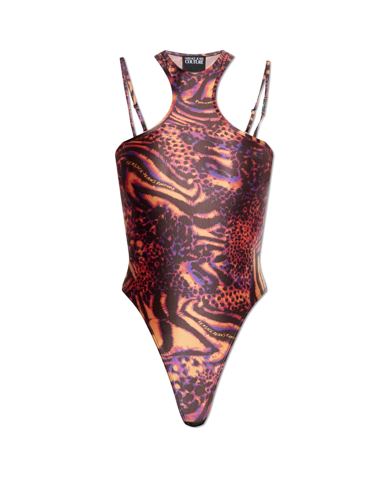 Versace Jeans Couture Sneakers With Barocco Print - WHITE