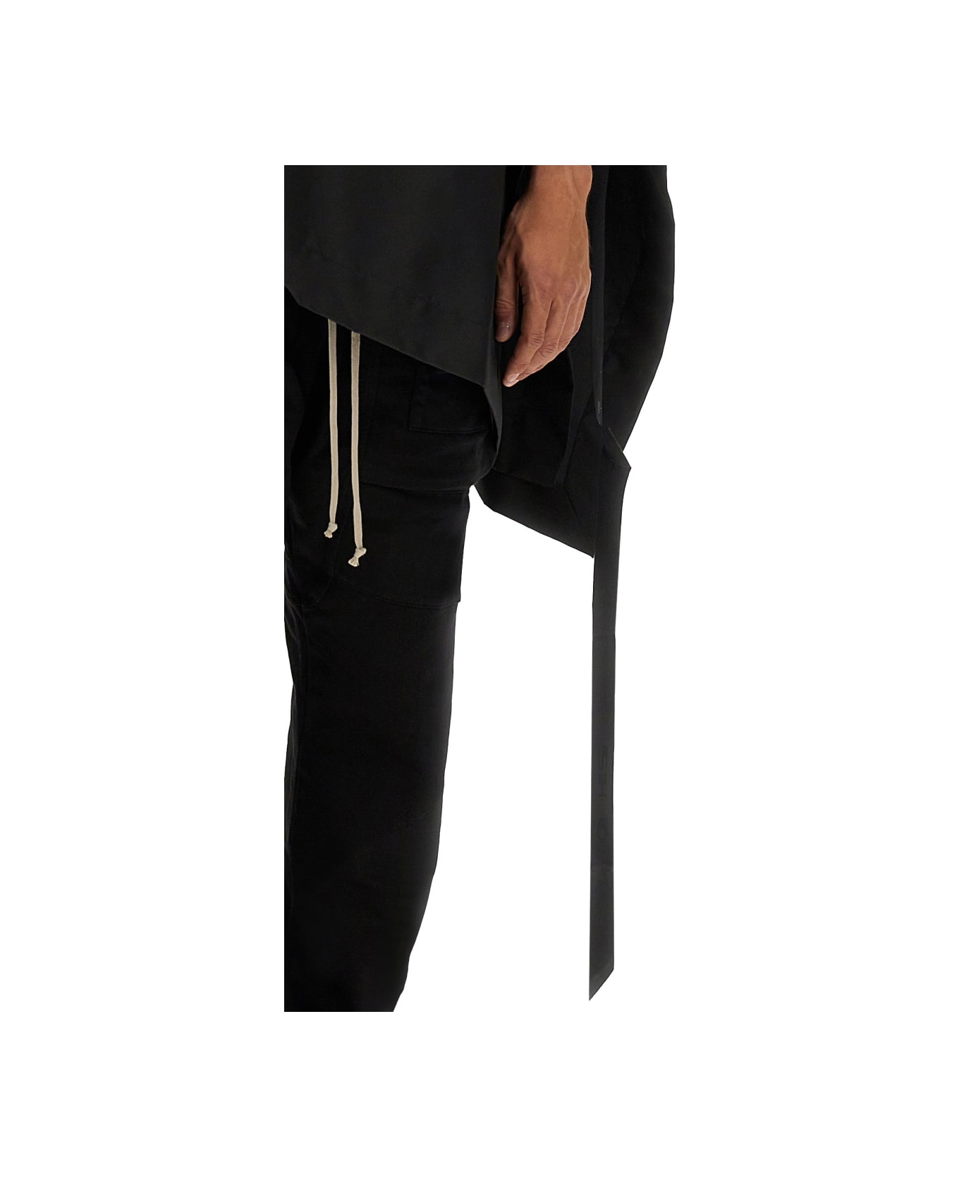 DRKSHDW Cape With Hood - BLACK