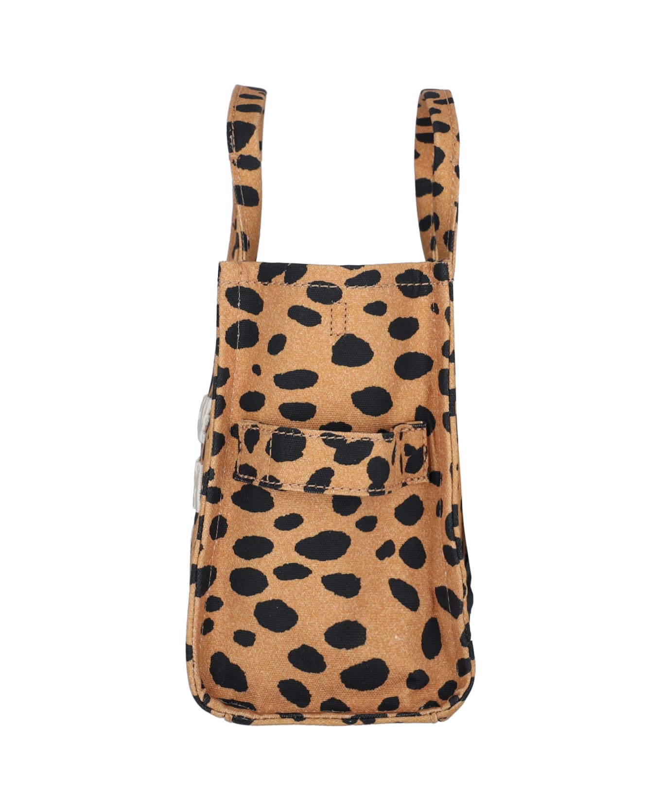 Marc Jacobs The Cheetah Canvas Medium Tote Bag - BLACK LEO