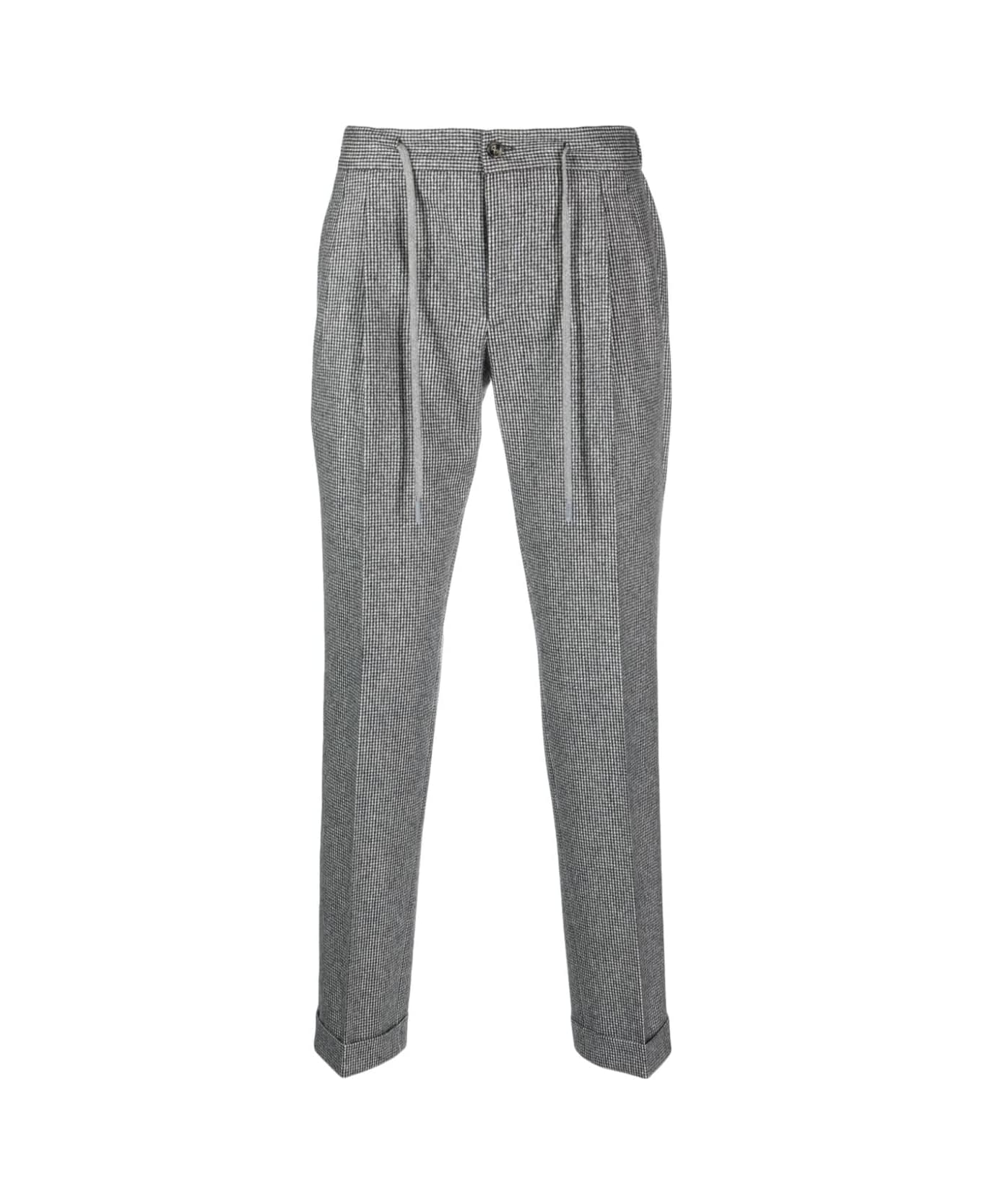 Barba Napoli Roma Coulisse Trousers - Grey