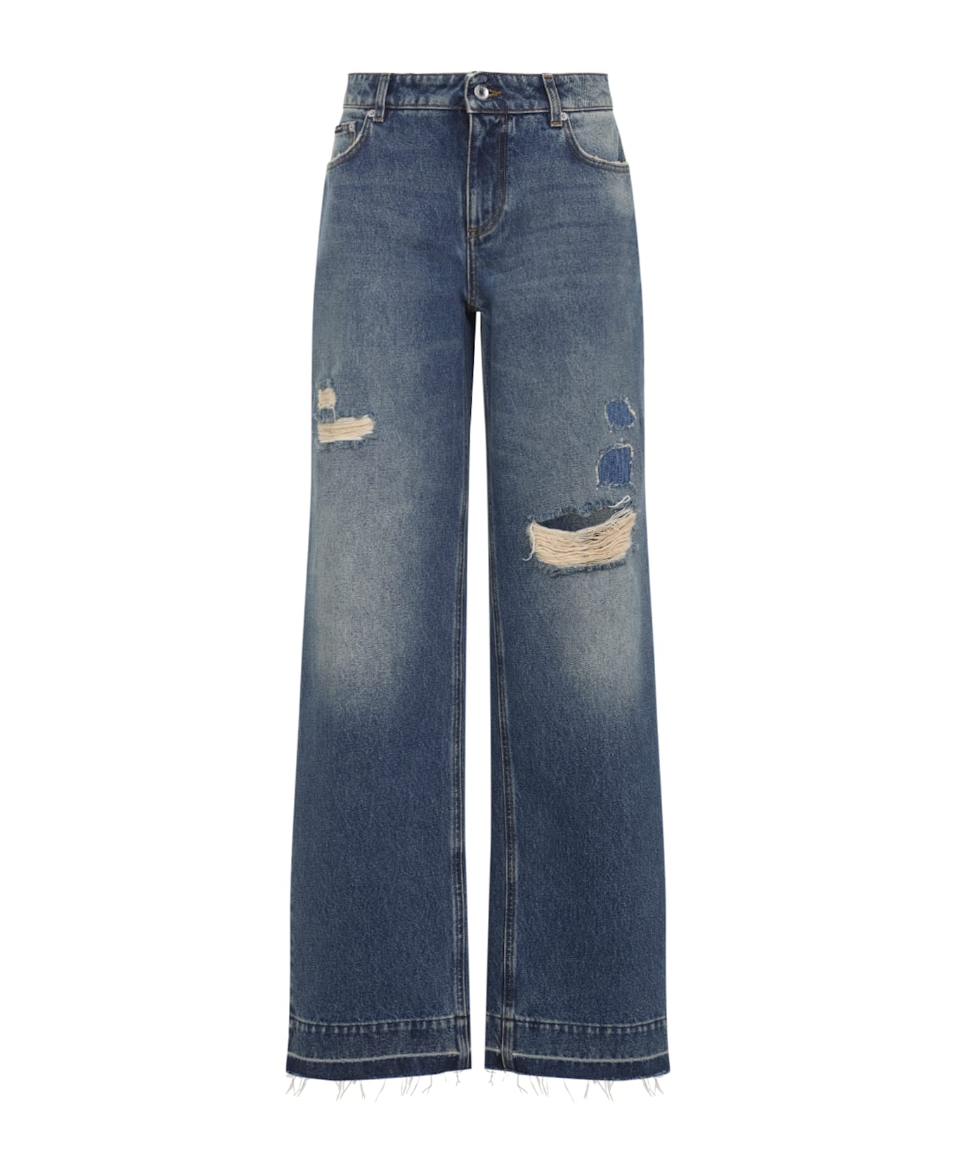 Dolce 
Gabbana Cotton Jeans - Denim