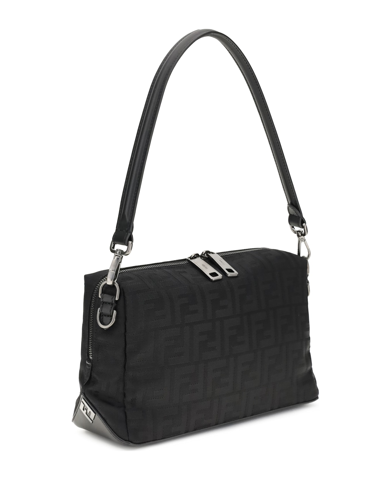 Fendi Lui Medium Shoulder Bag - Saj Nero