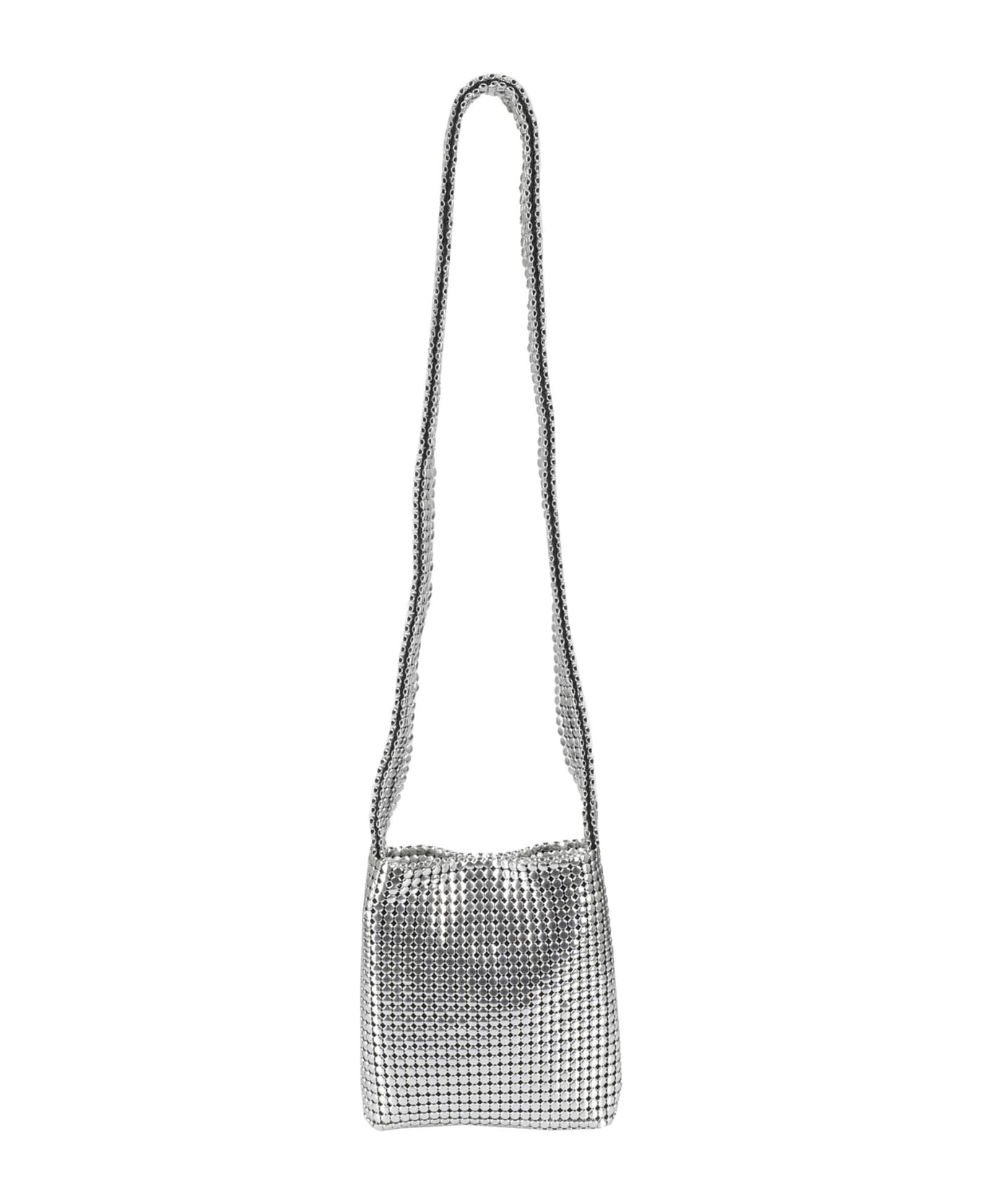 Paco Rabanne Mini Pixel Bag - Silver
