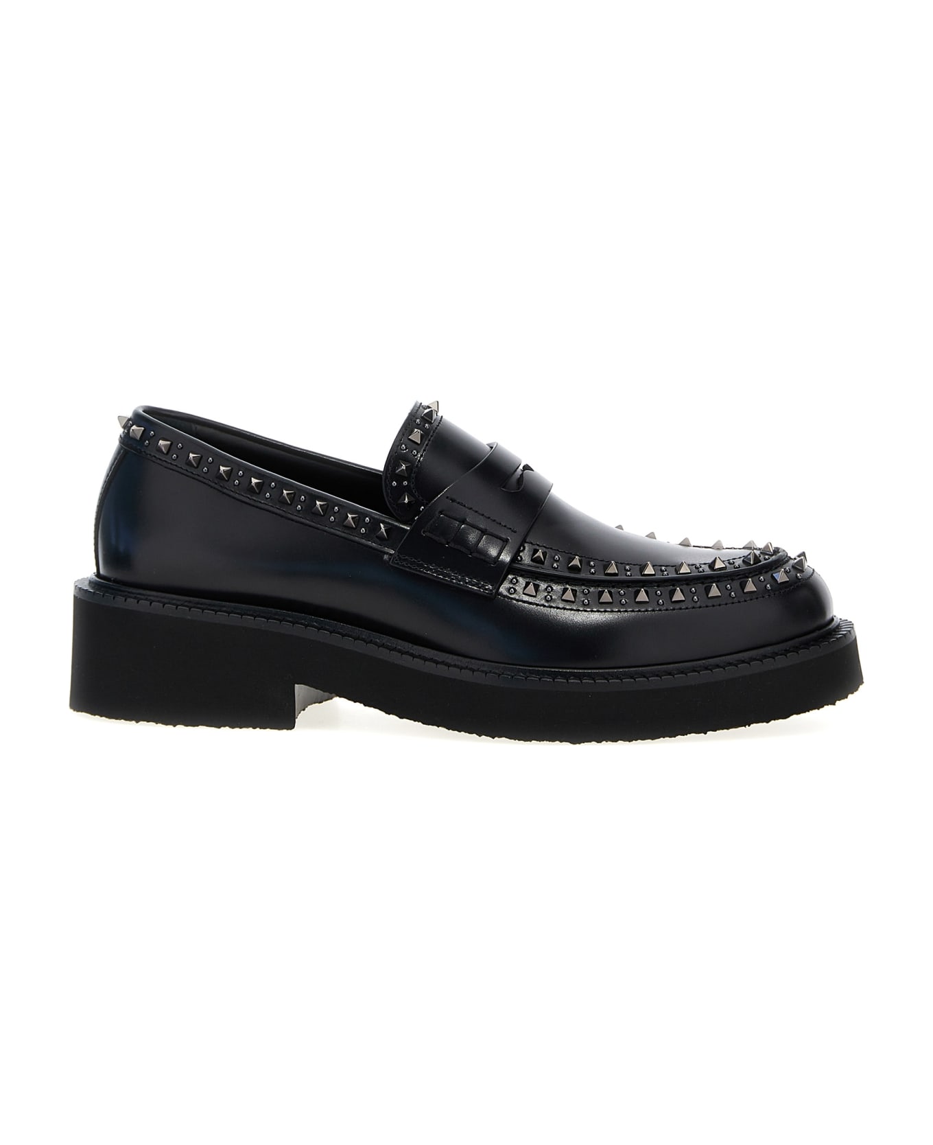 Valentino Garavani 'gentleglam' Loafers - NERO