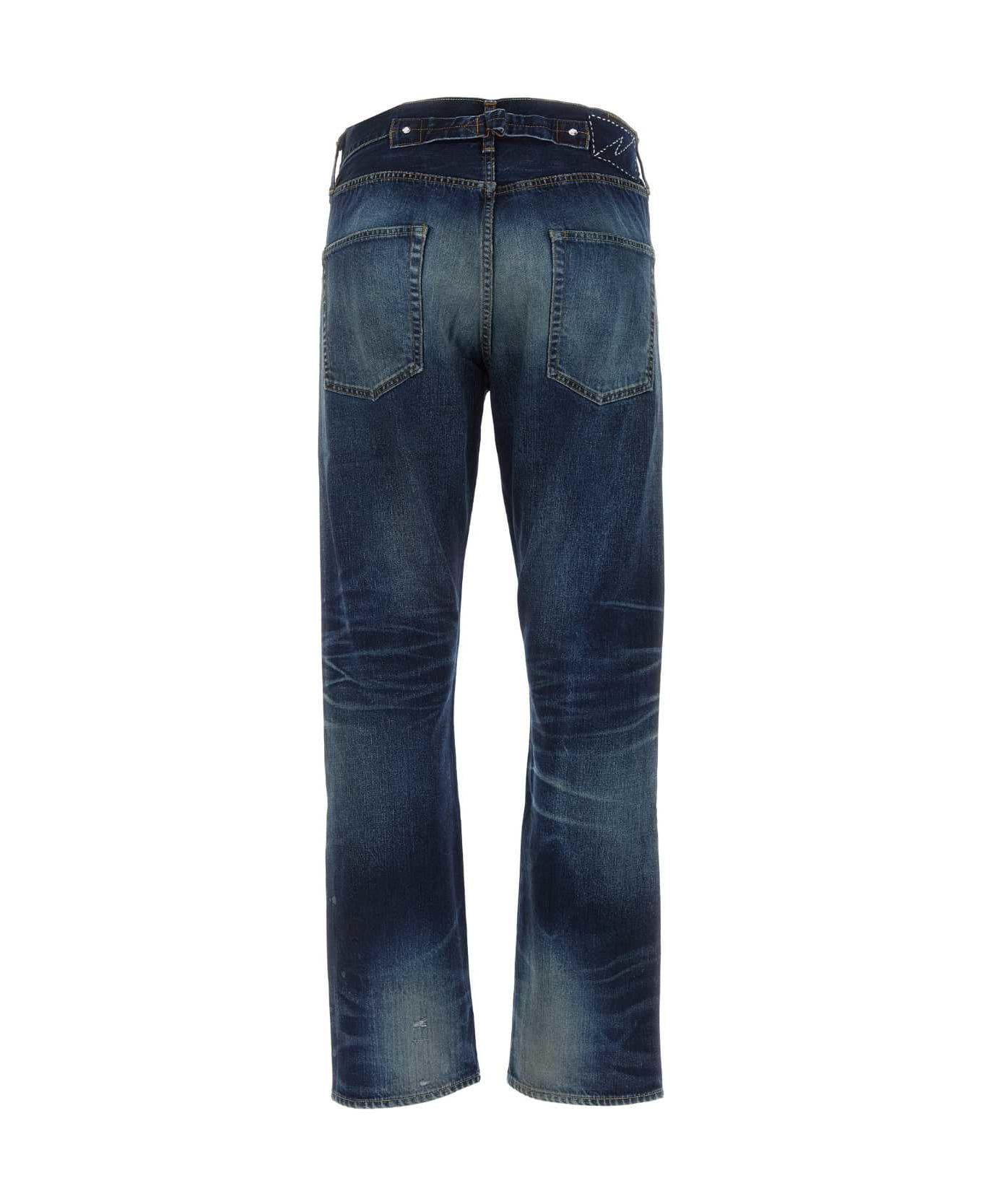 Visvim Dark Blue Denim Jeans - DRY18 デニム