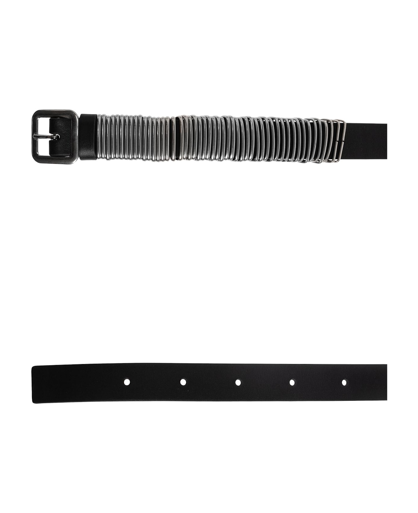 Jil Sander Leather Belt - Black