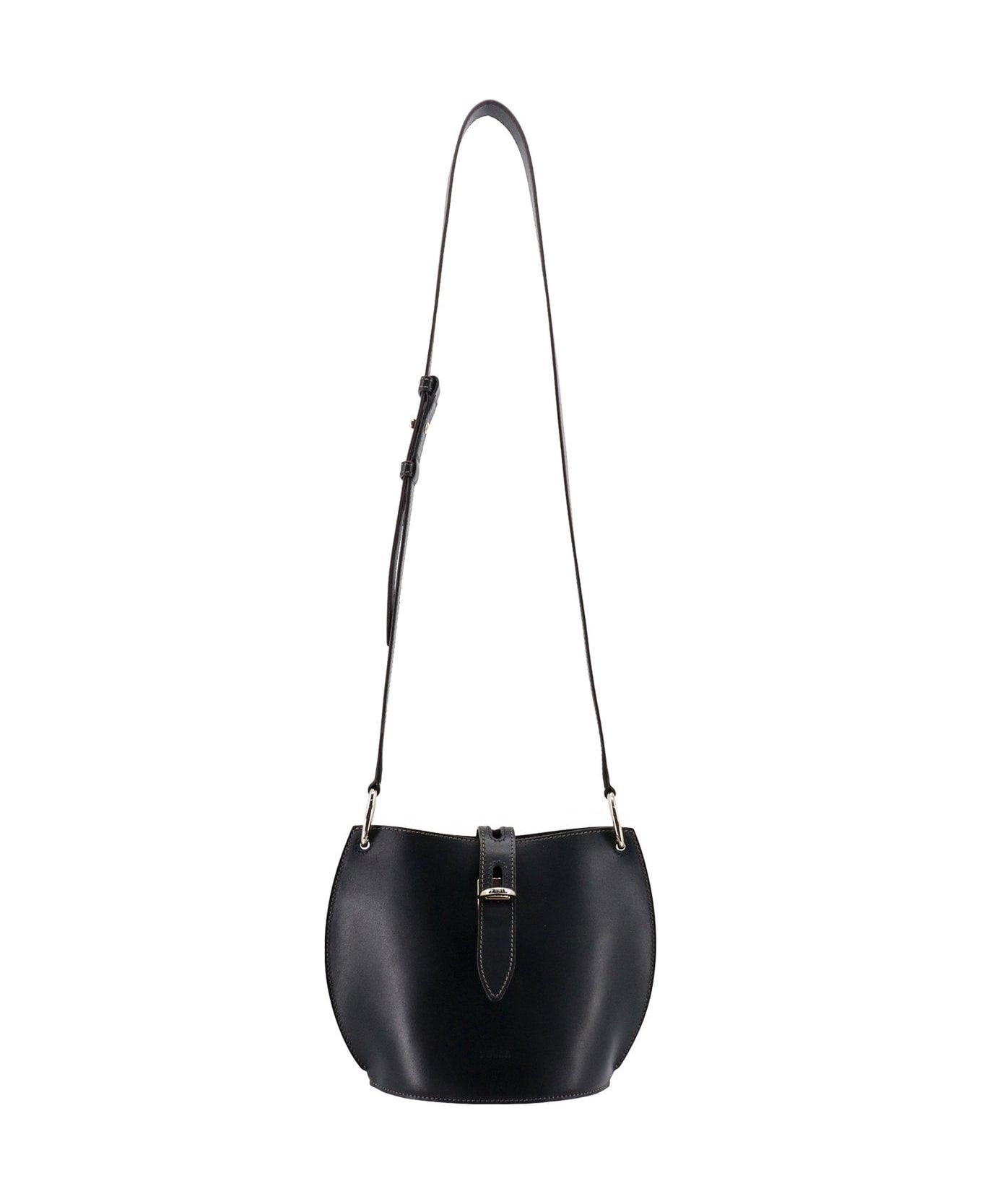 Furla Unica Shoulder Bag - Black