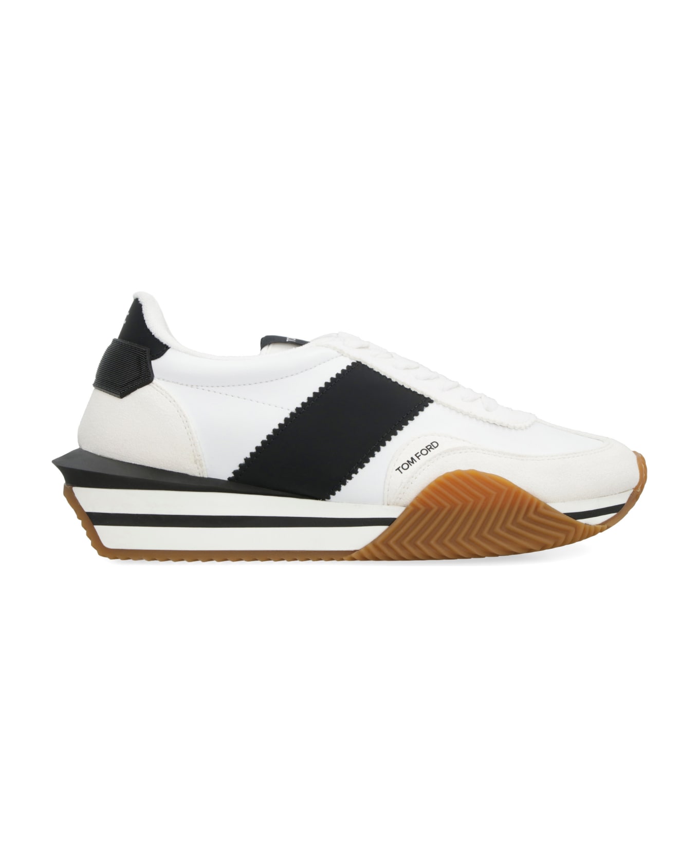 Tom Ford James Leather Low-top Sneakers - White