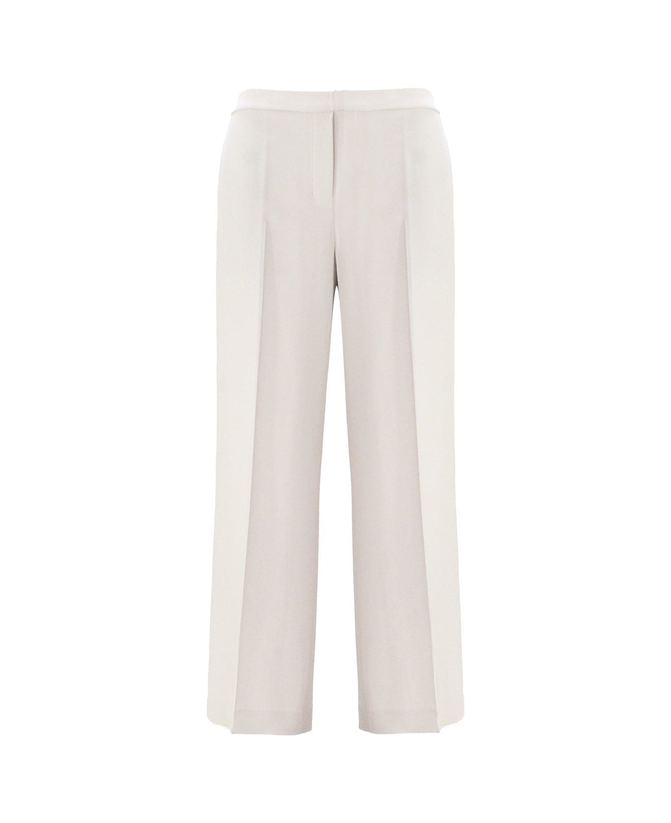 Theory Mid-rise Tailored Trousers - Pumice ボトムス