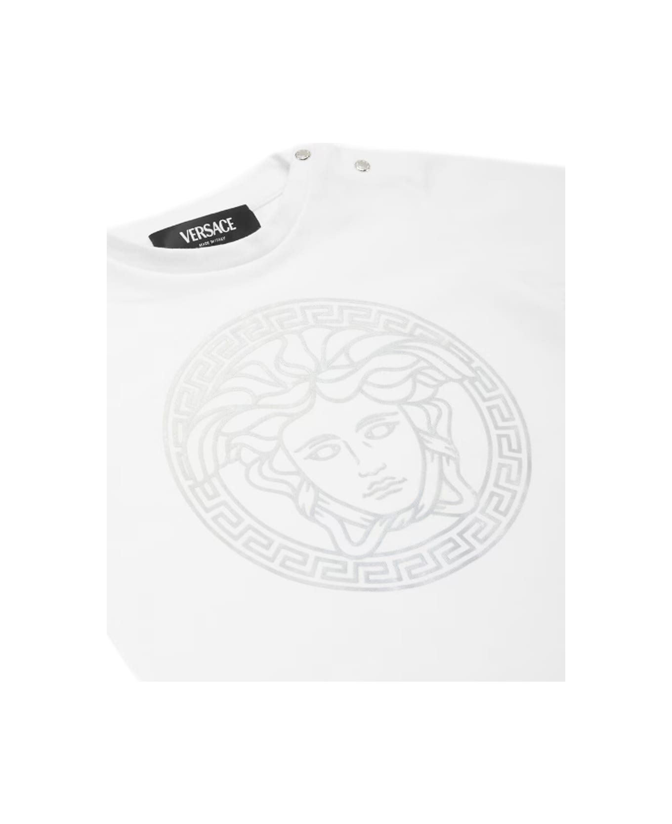 Versace T-shirt - Bianco/argento