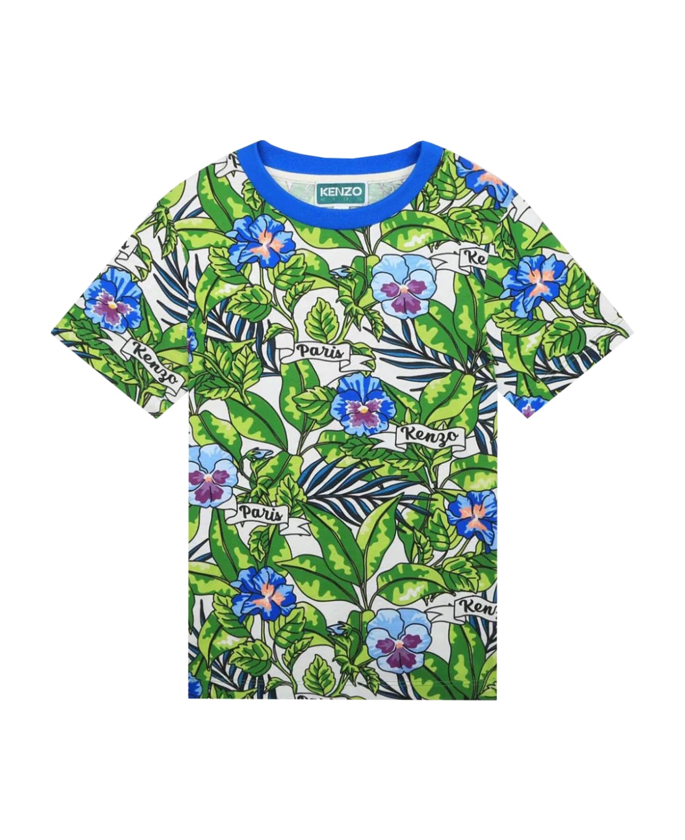 Kenzo T-shirt With Print - Green