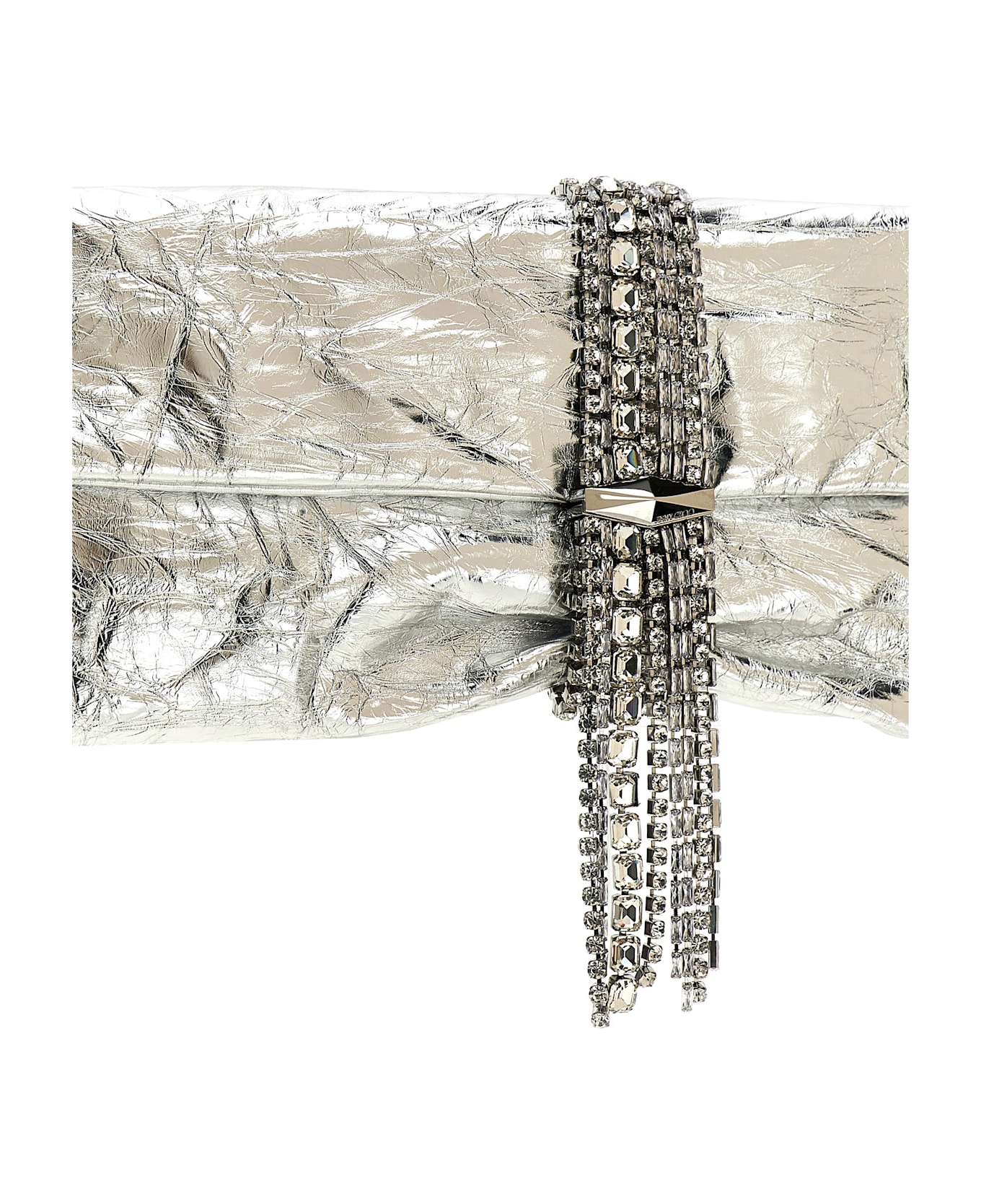Jimmy Choo 
zandra
 Clutch - Silver