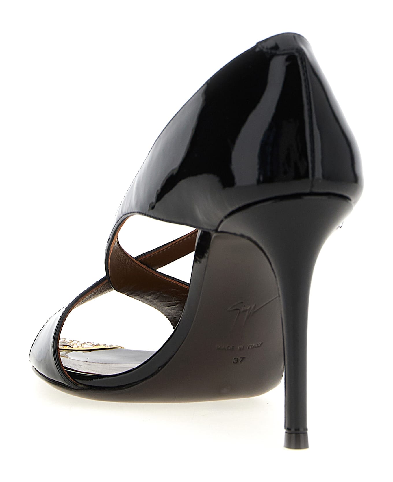 Giuseppe Zanotti 'intrigo' Sandals - Black  