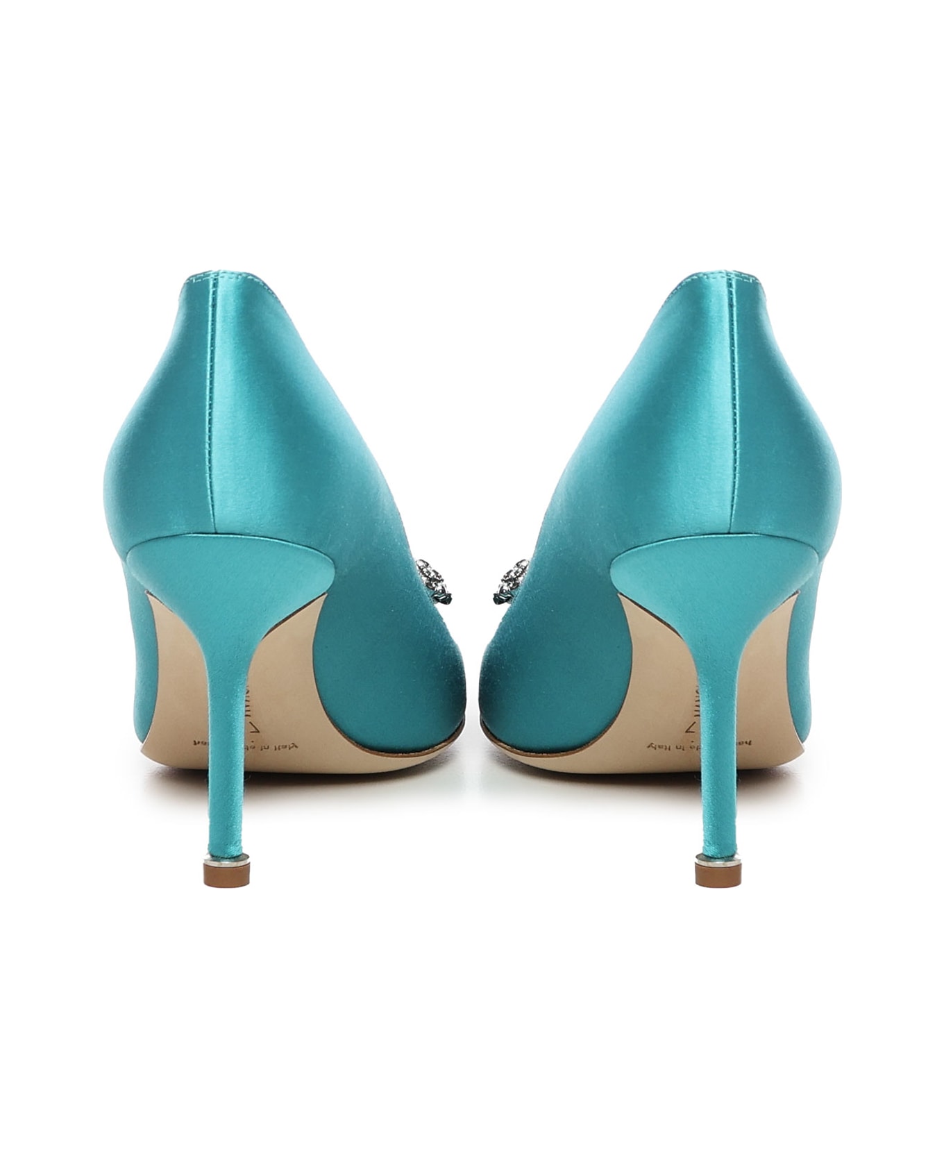 Manolo Blahnik Hangisi Pumps - Turq