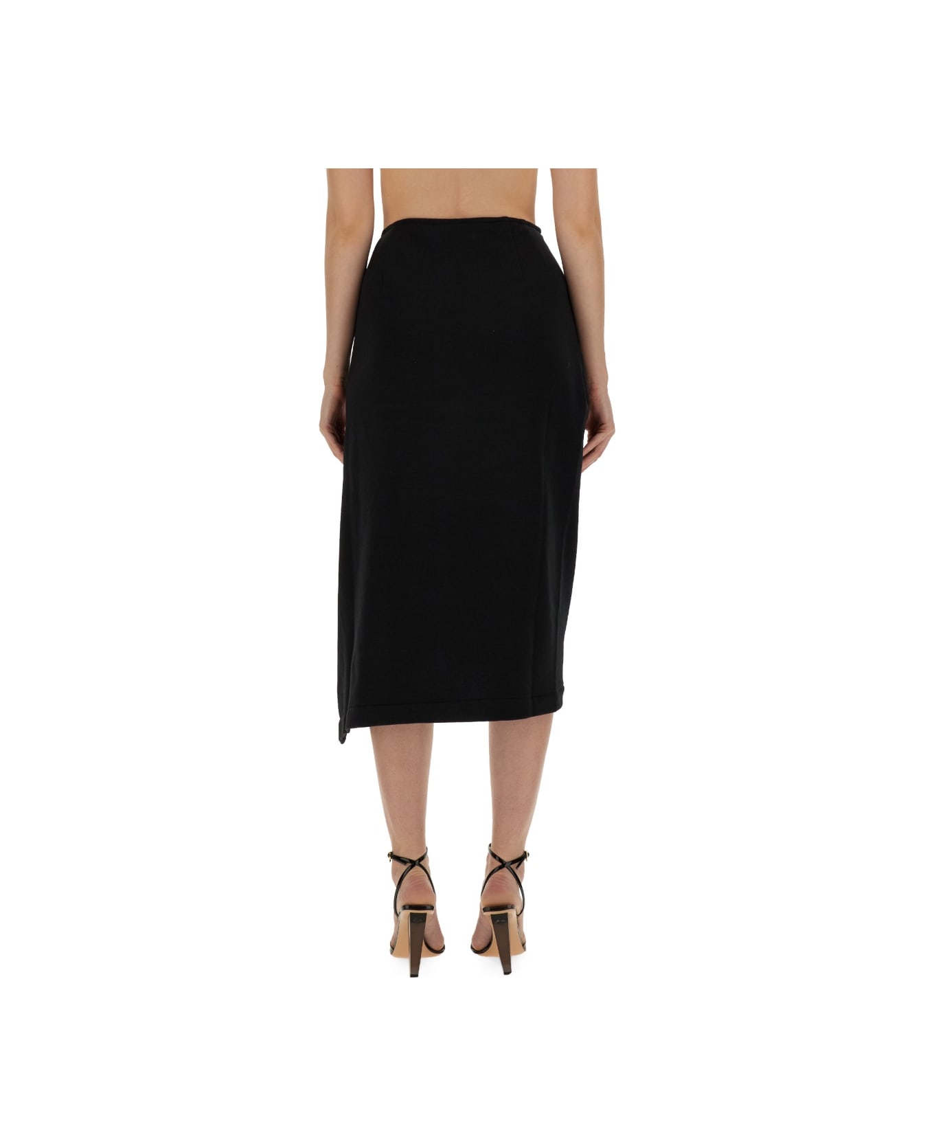 Dries Van Noten Asymmetrical Skirt - BLACK