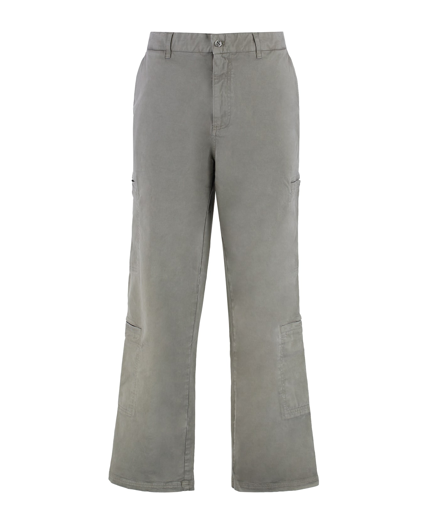 REPRESENT Stretch Cotton Trousers - grey