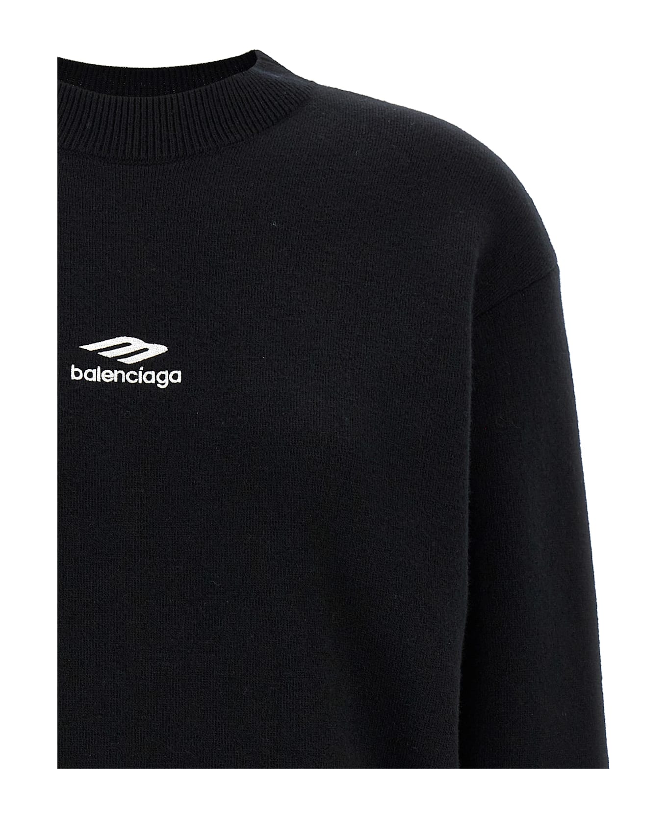 Balenciaga Logo Sweater - Black  