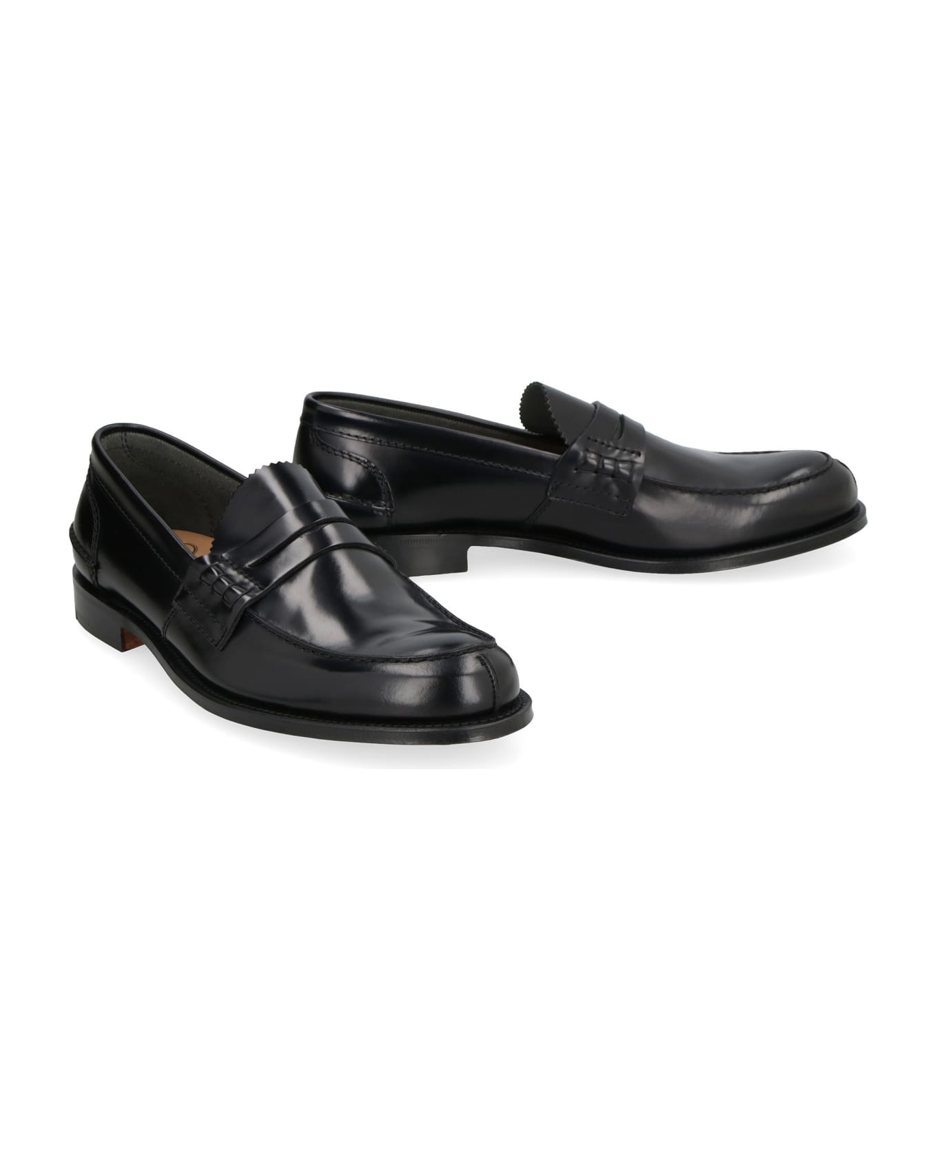 Church's Pembrey Leather Loafers - black