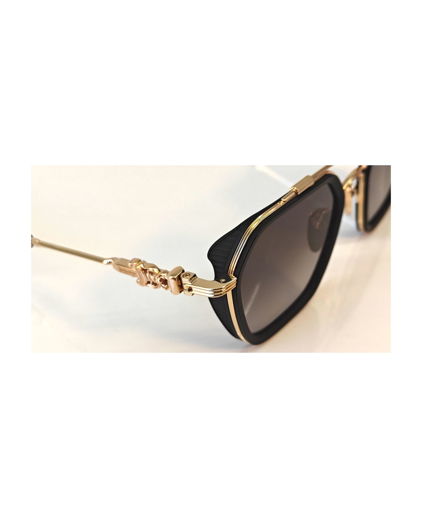 Chrome Hearts Hotation - Matte Black Sunglasses - matte black/gold