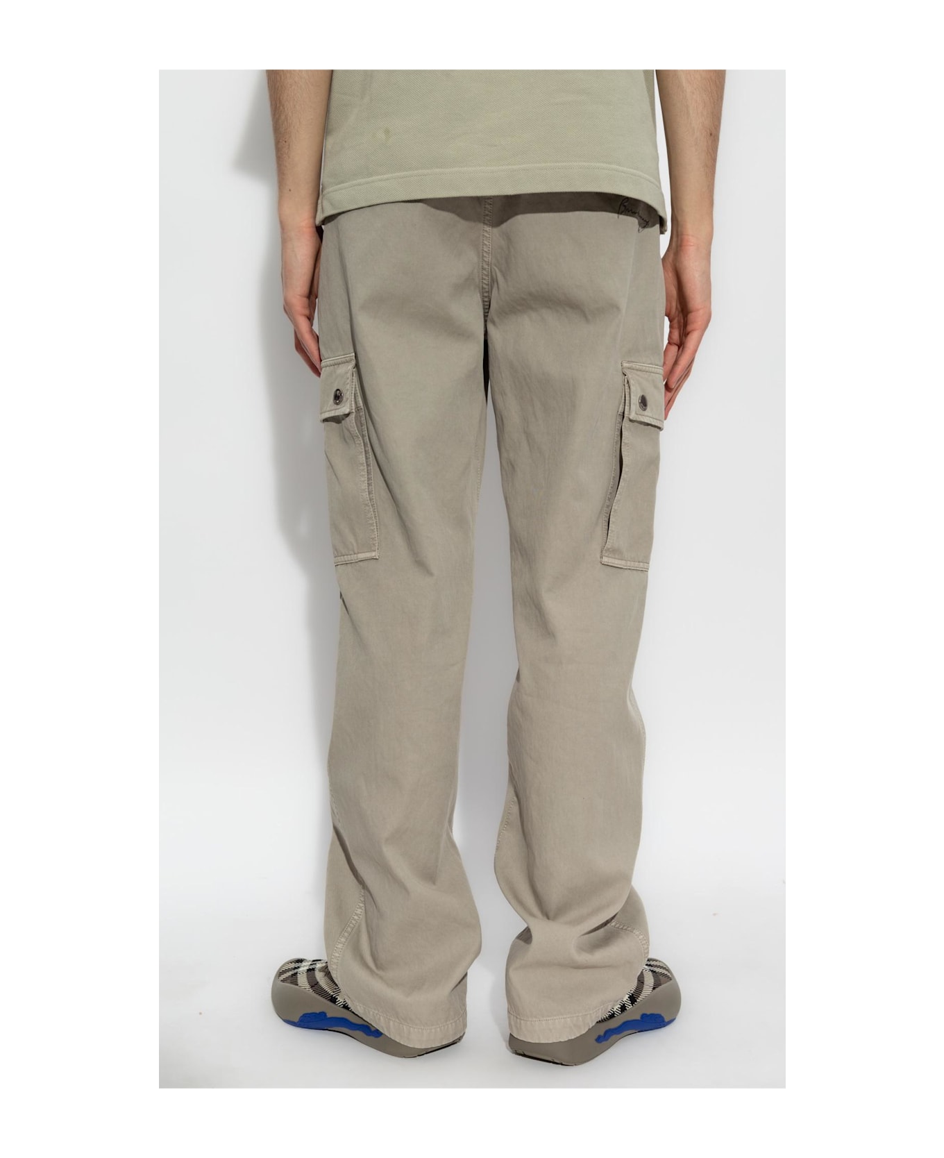 Burberry Straight Leg Jeans - Beige