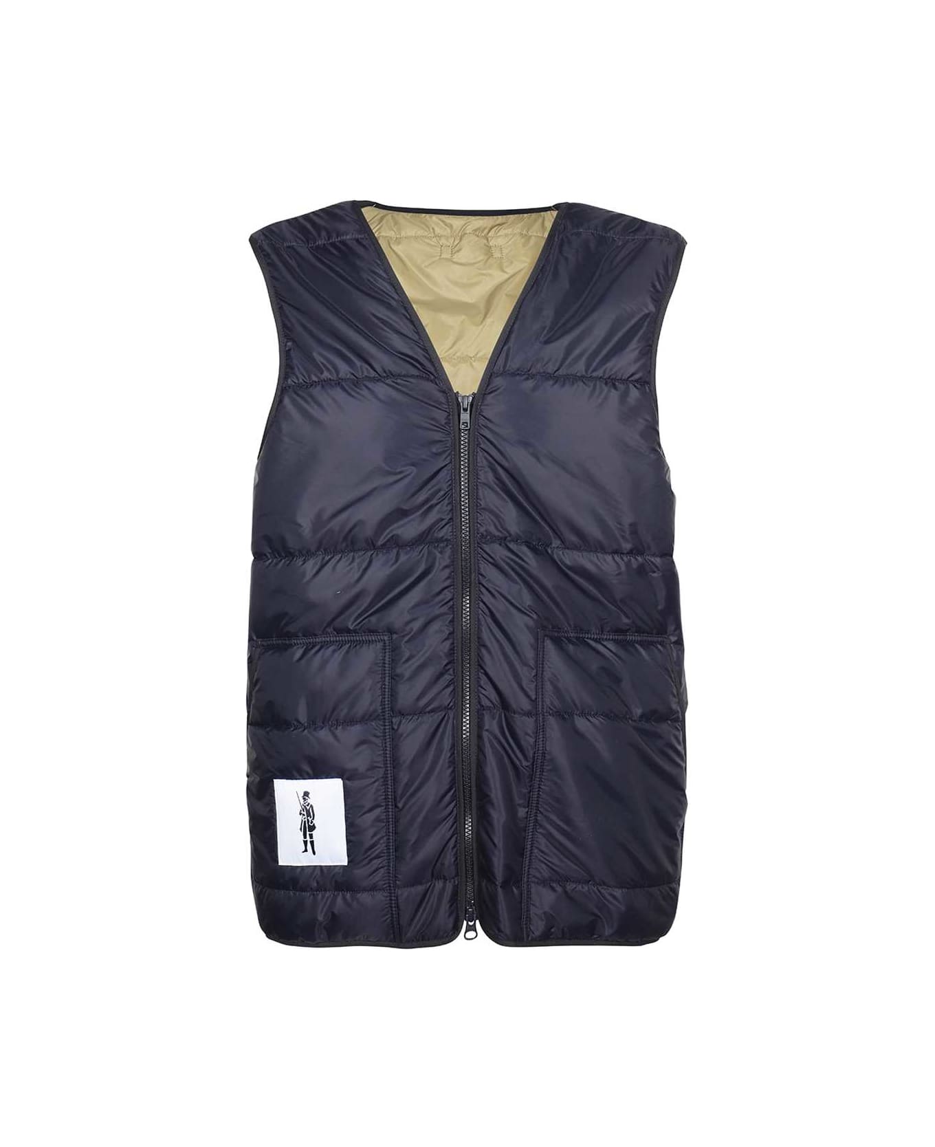 Mackintosh Padded Bodywarmer - blue