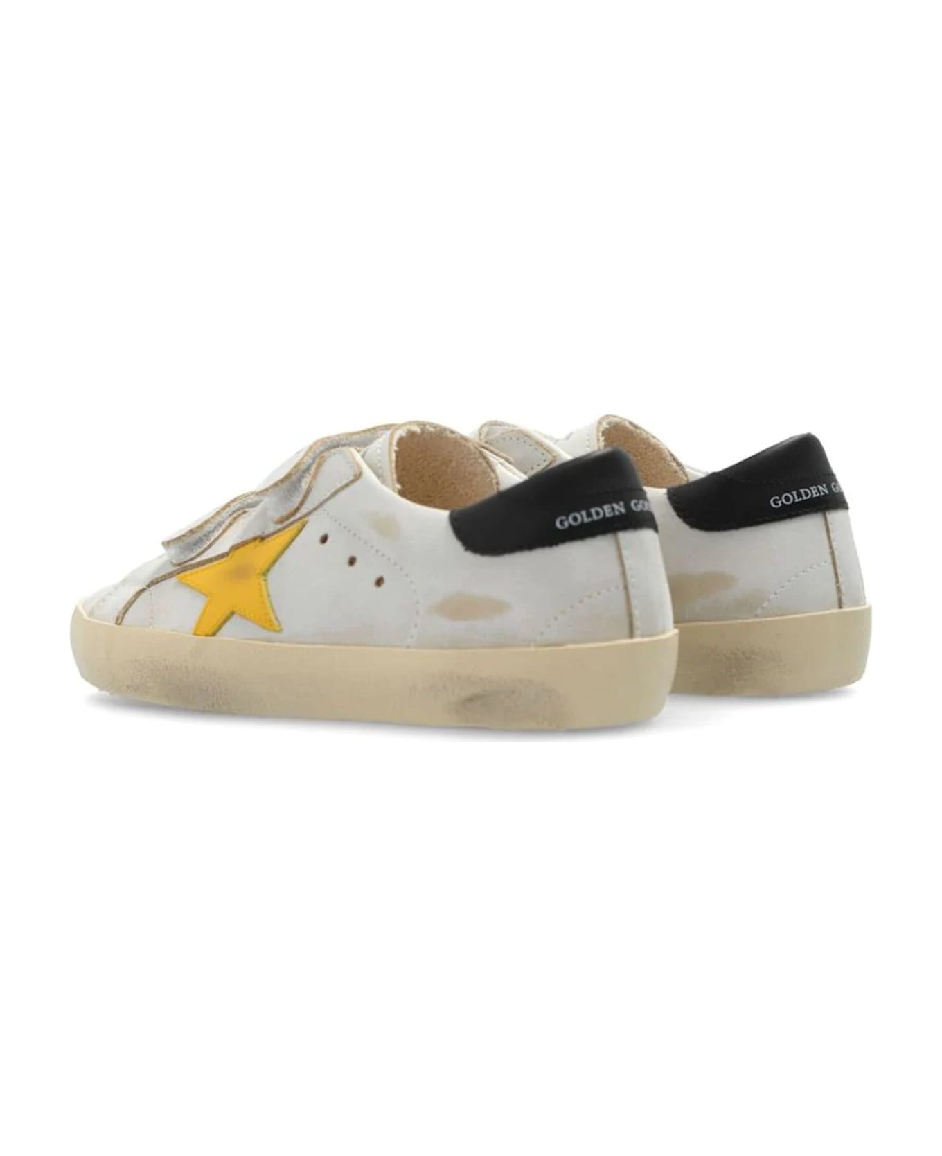 Golden Goose Kids Sneakers White - White