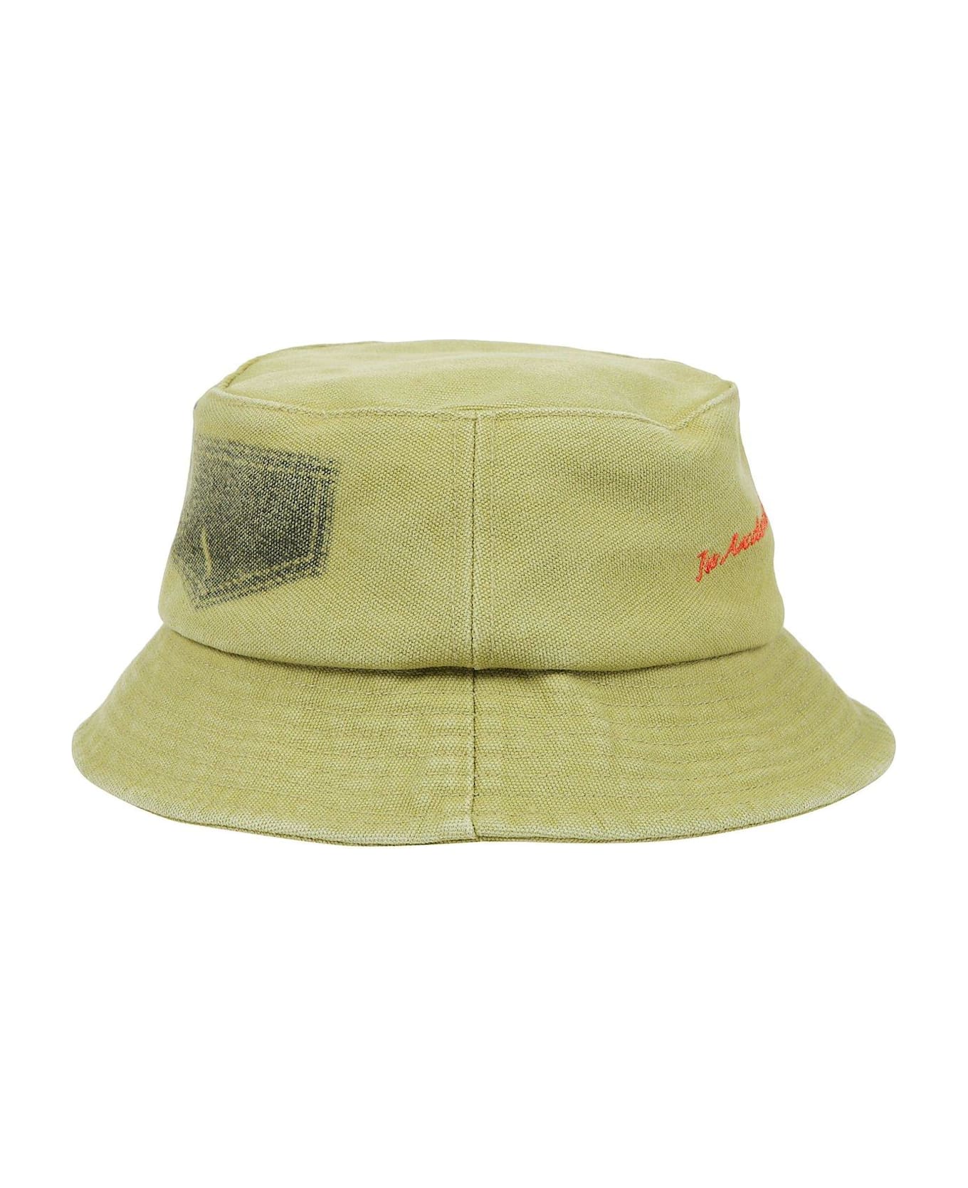 J.W. Anderson Anchor Logo Bucket Hat - Verde