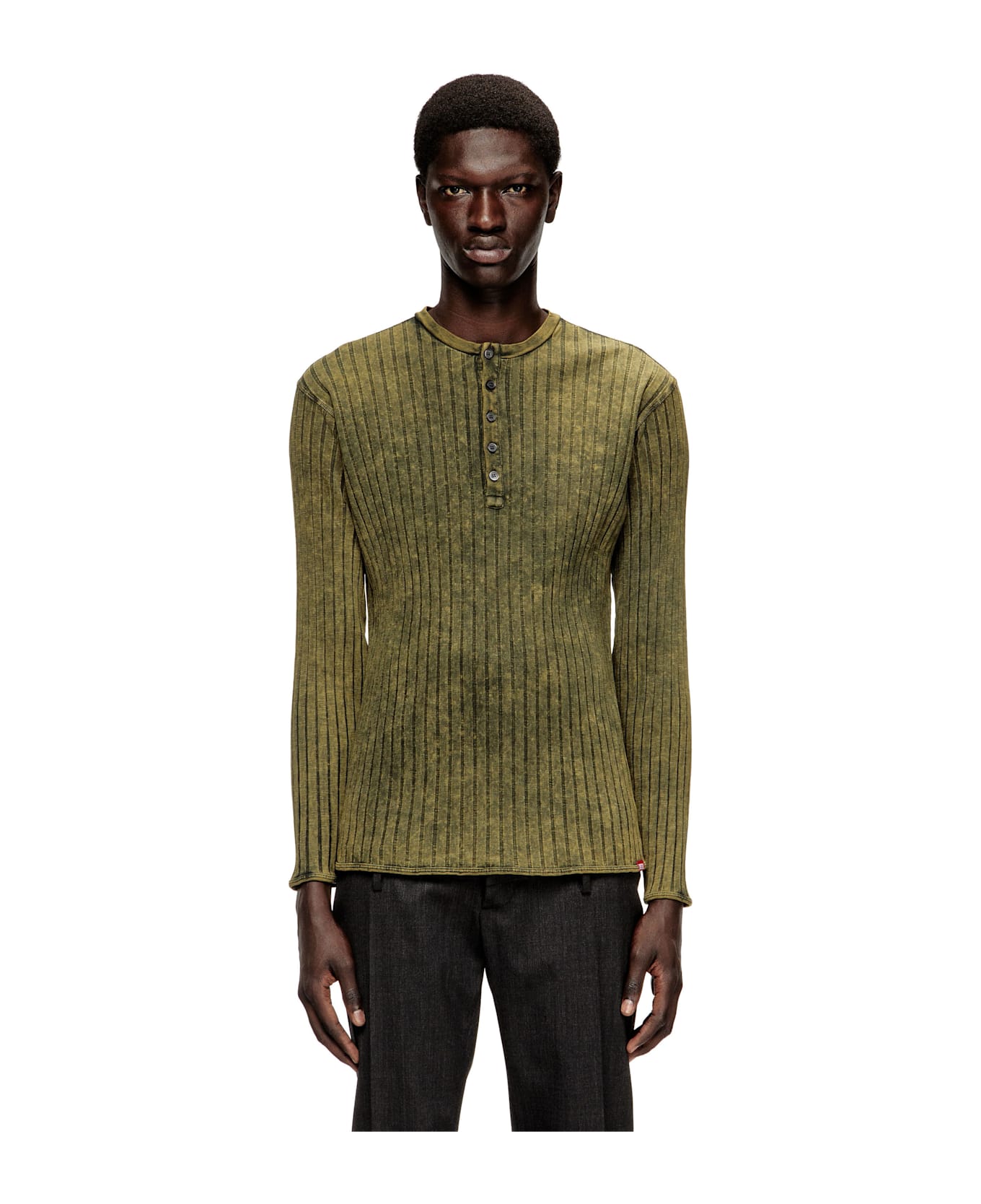 Diesel T-ally Stretch Cotton T-shirt - Green