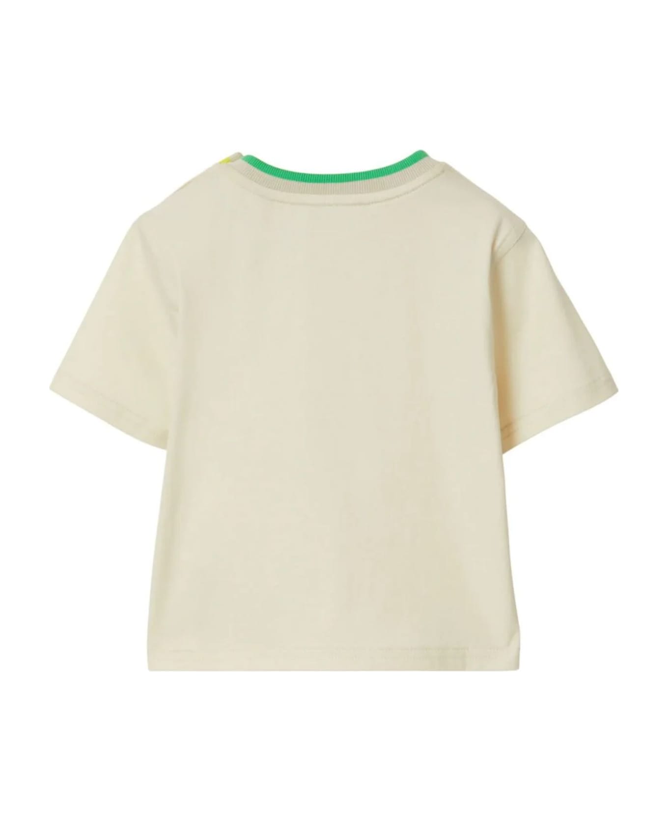 Burberry Kids T-shirts And Polos Beige - Beige