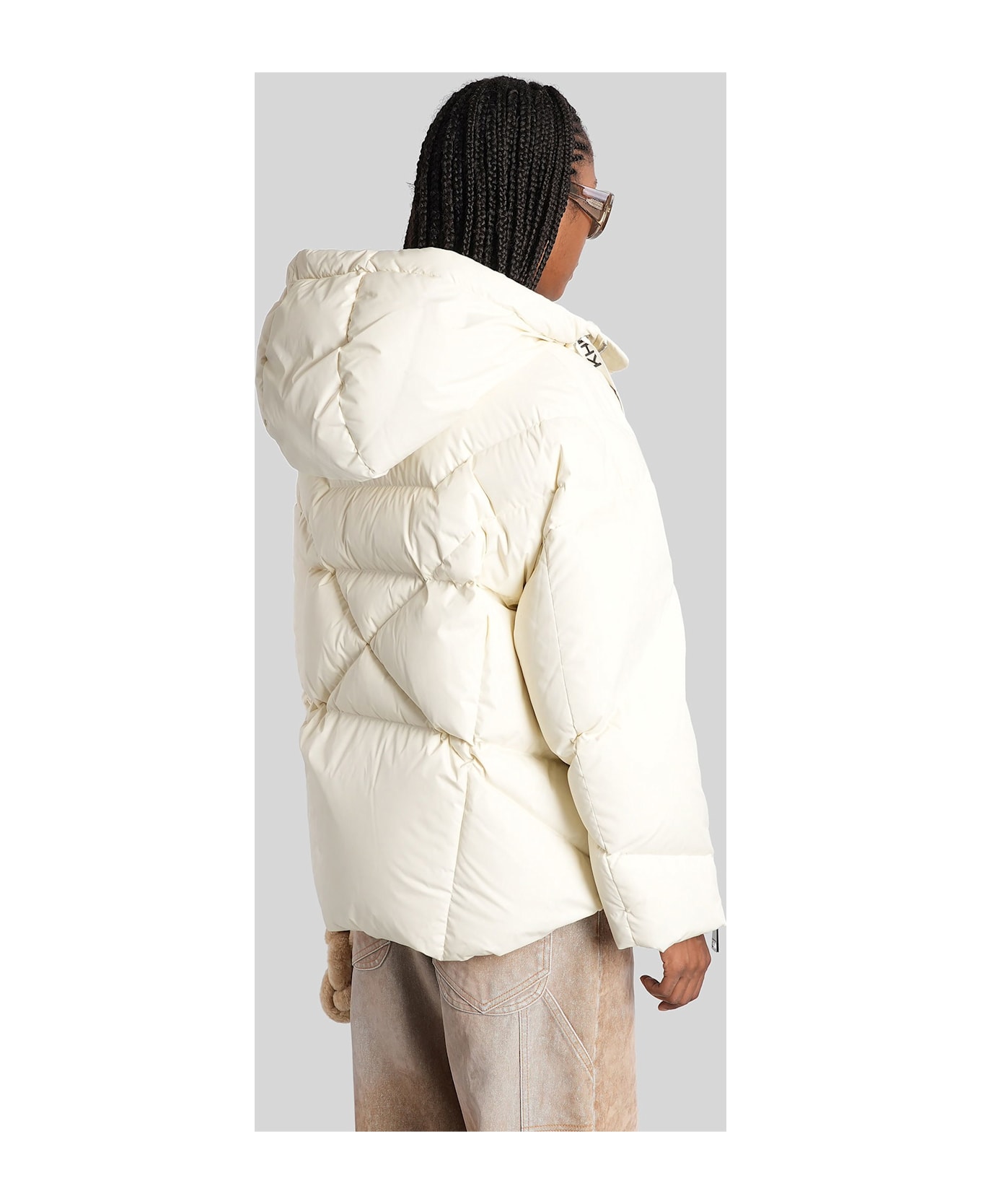 Khrisjoy Puffer In Beige Polyamide - BUTTER