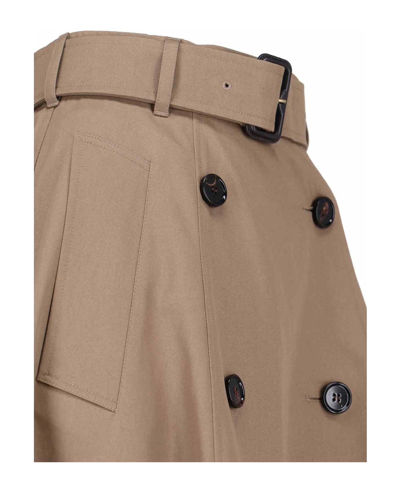 Burberry 
brenda
 Midi Skirt - BROWN