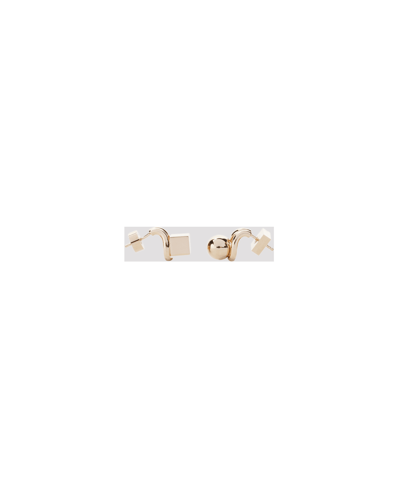 Jacquemus Les Puces Nodo Earrings - Gold
