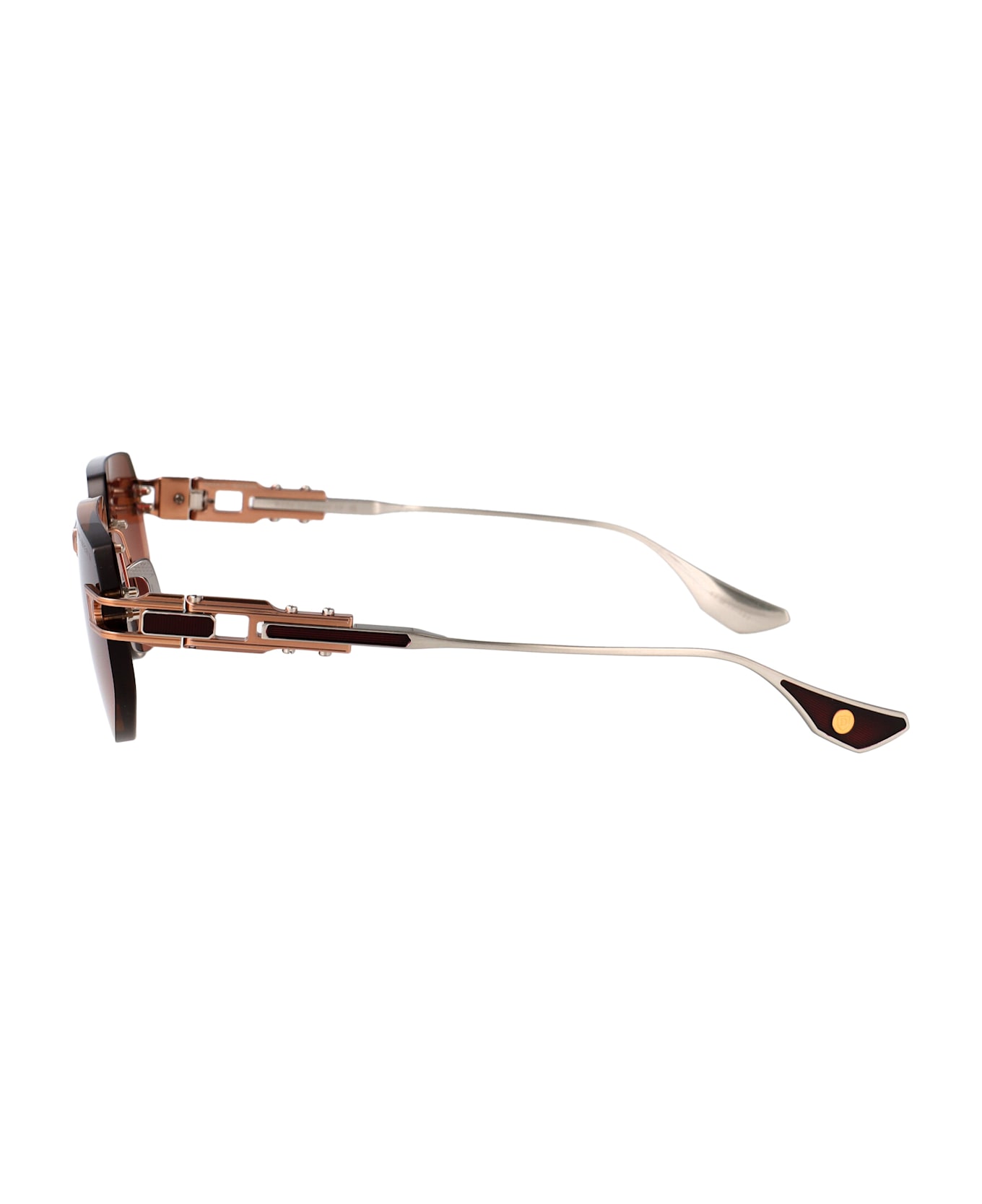 Dita Grand-imperyn Sunglasses - Rose Gold - Silver w Saturn Sunset Gradient