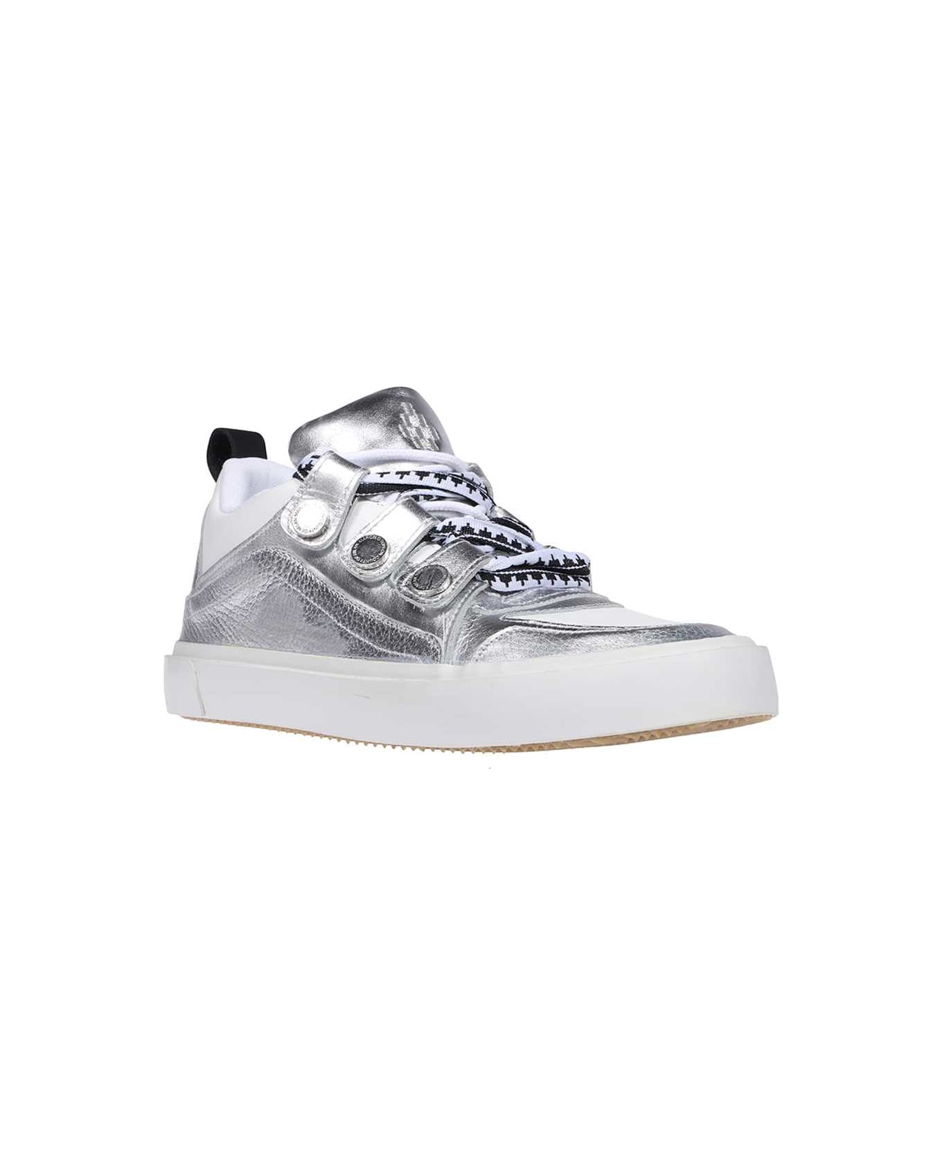 Marcelo Burlon Low-top Sneakers - Silver
