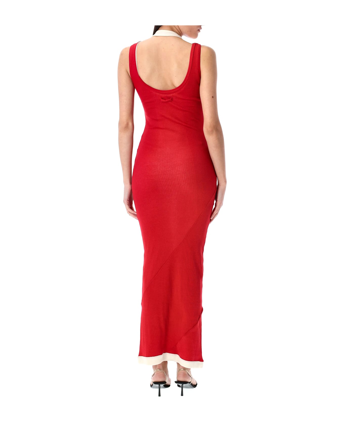 Jean Paul Gaultier Long Double Dress - RED