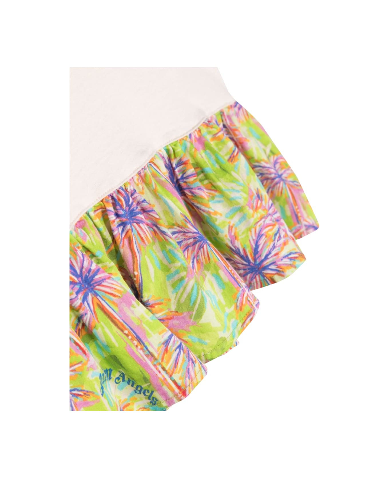 Palm Angels Ruffles Teedress - PINK