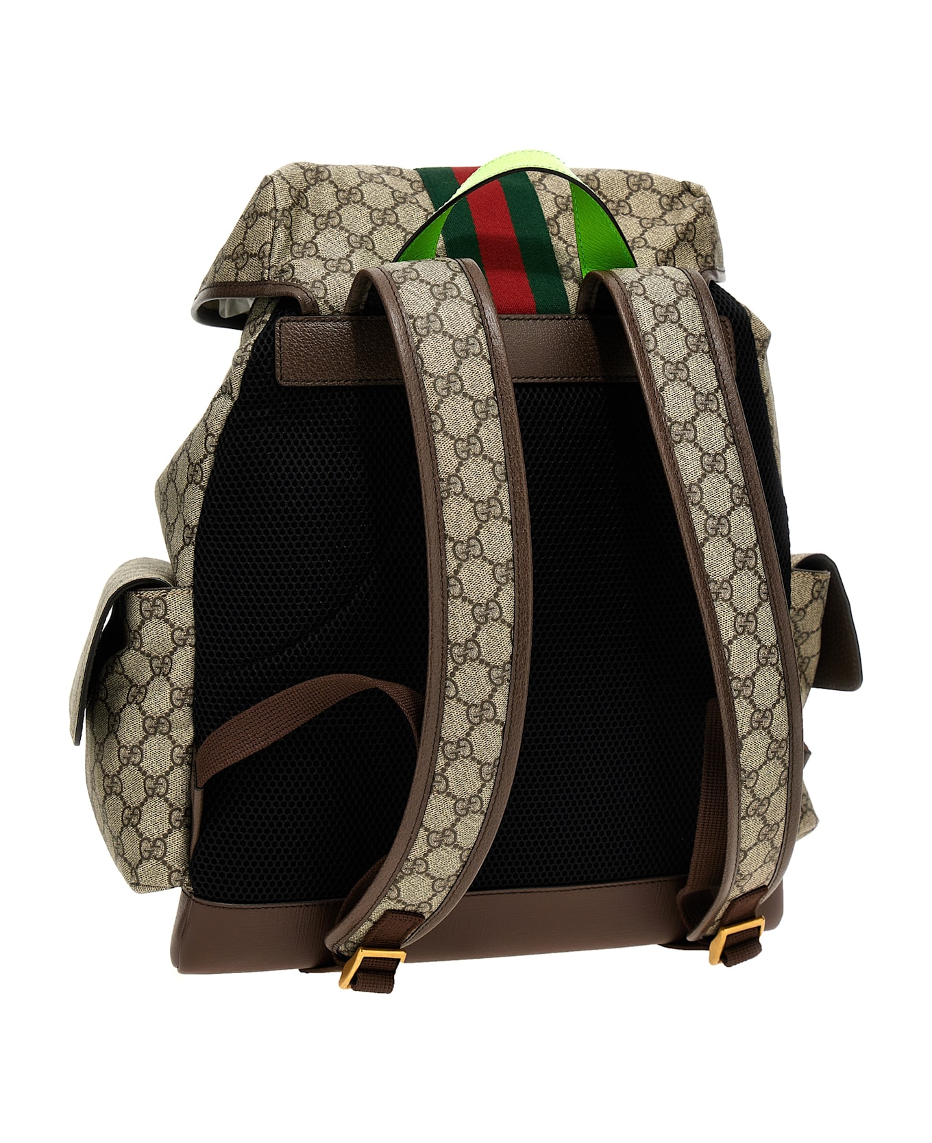 Gucci 'ophidia Gg' Midi Backpack - Green