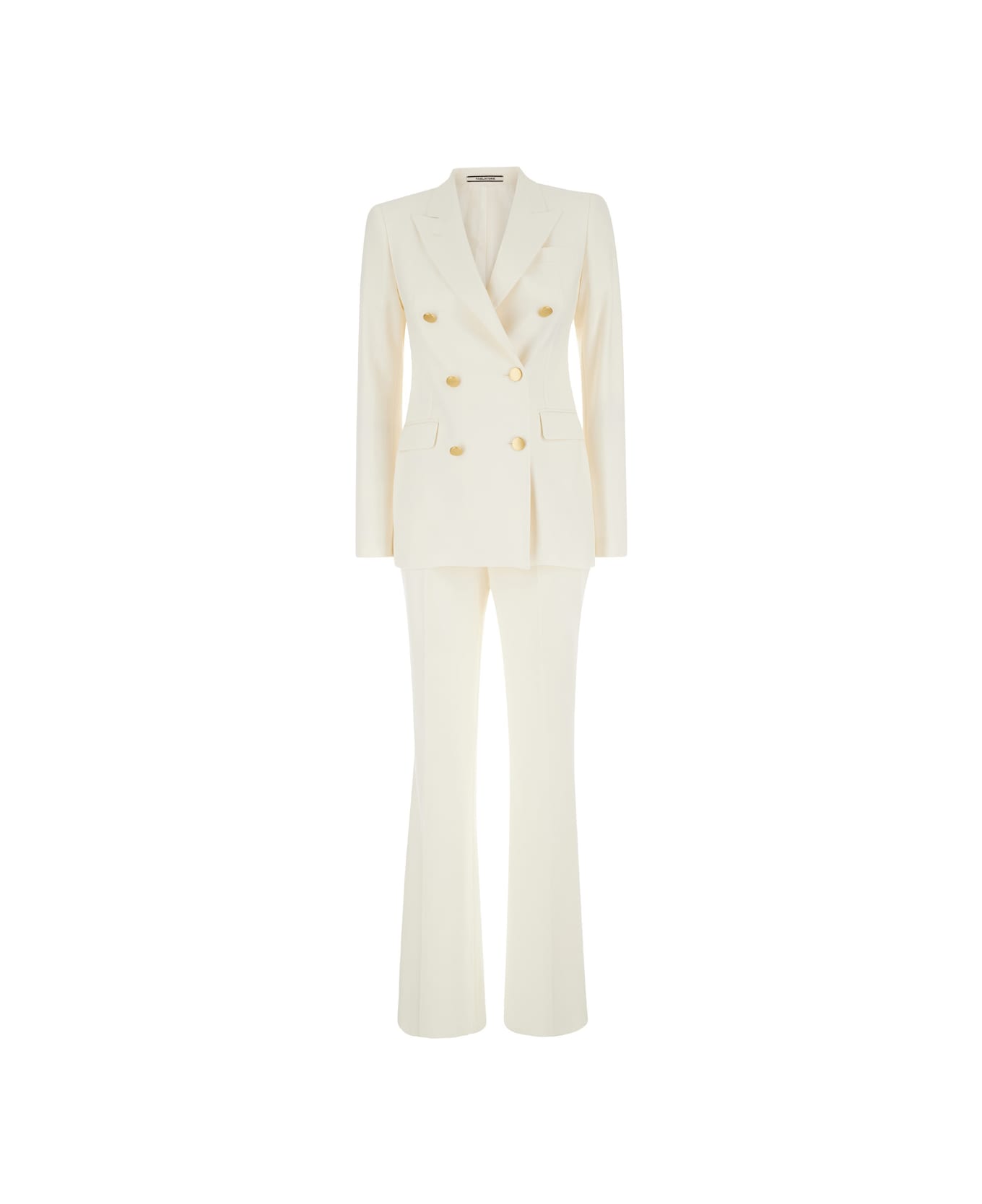 Tagliatore Double Breasted Parigi Tailleur - White